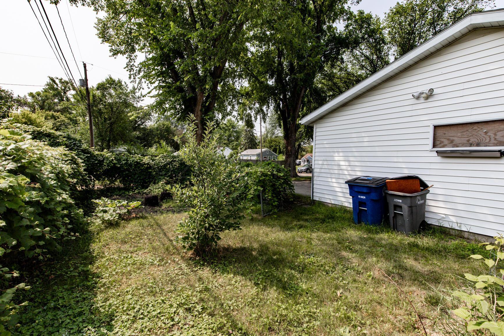 Behind Garage