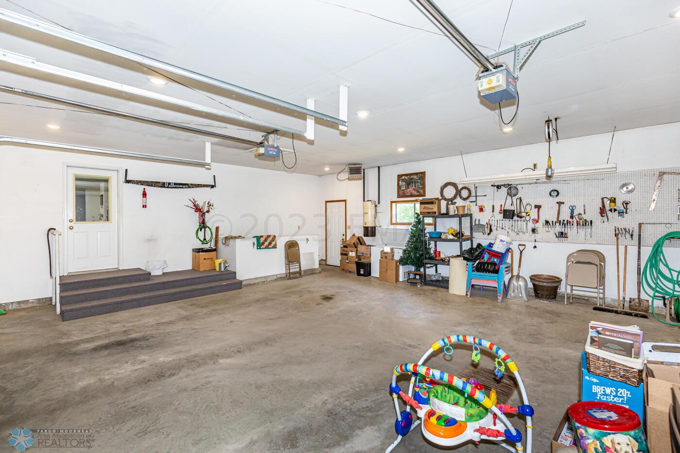 Triple garage