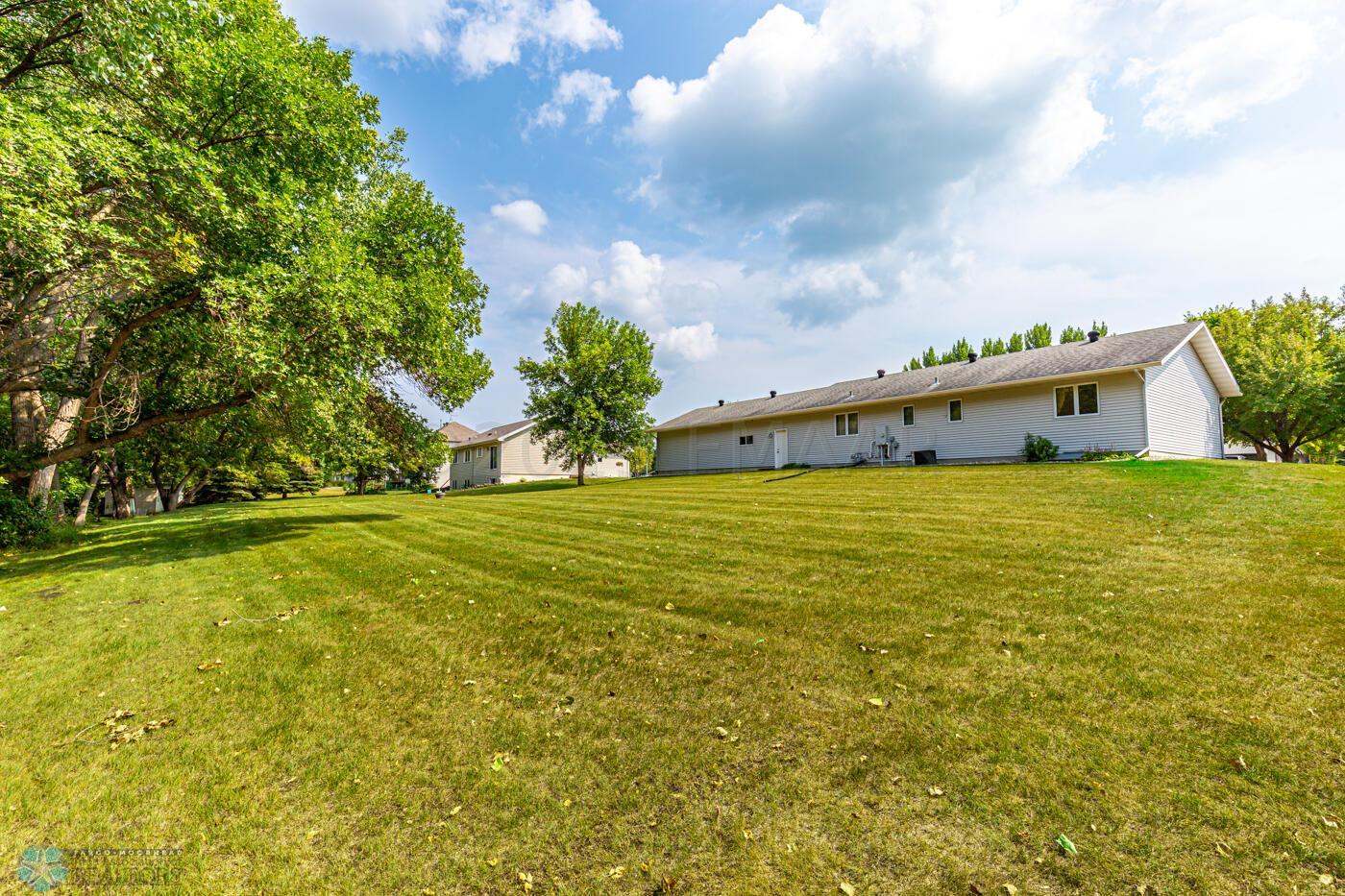 large backyard