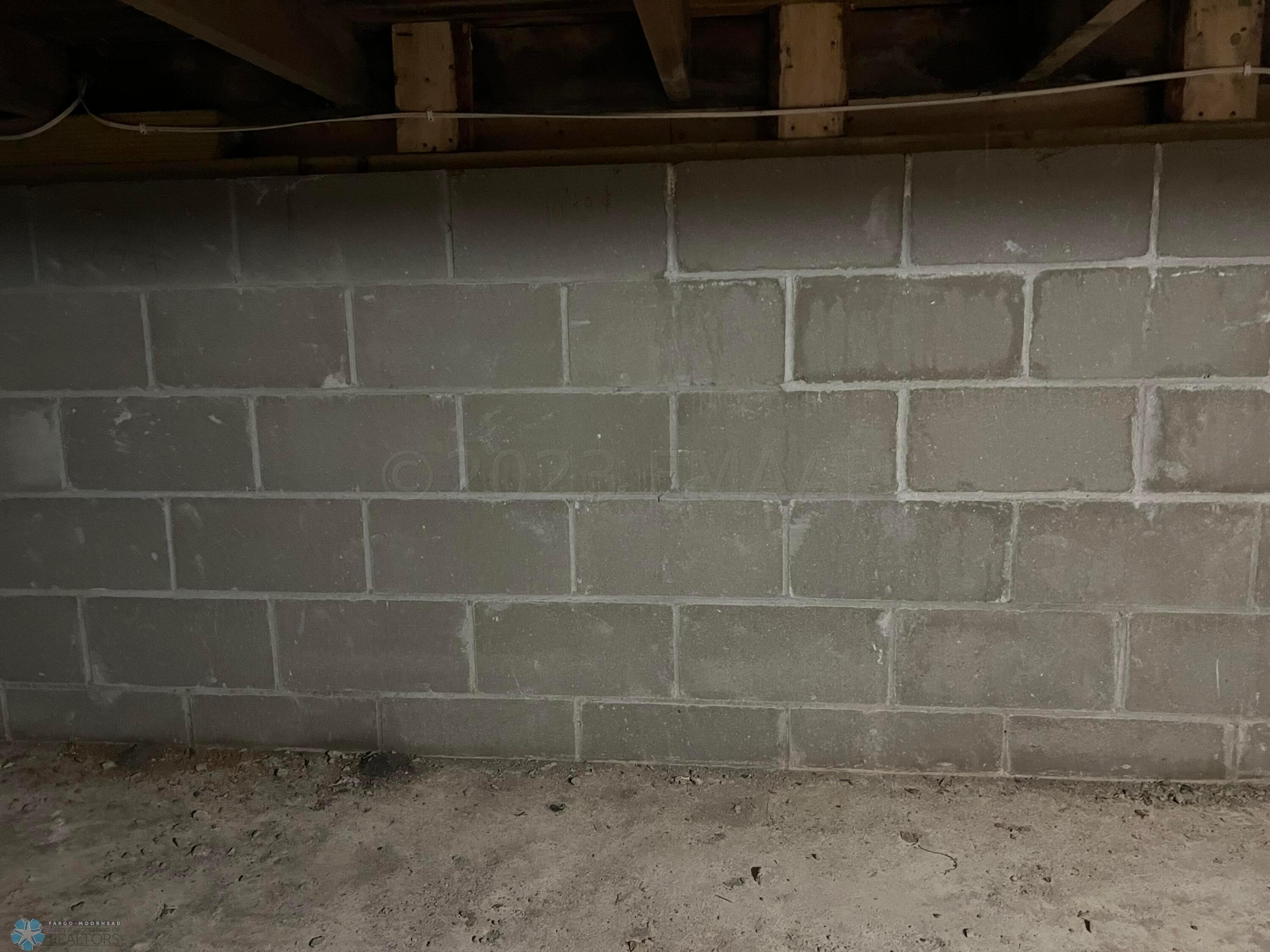 20 New Concrete block foundation and flo