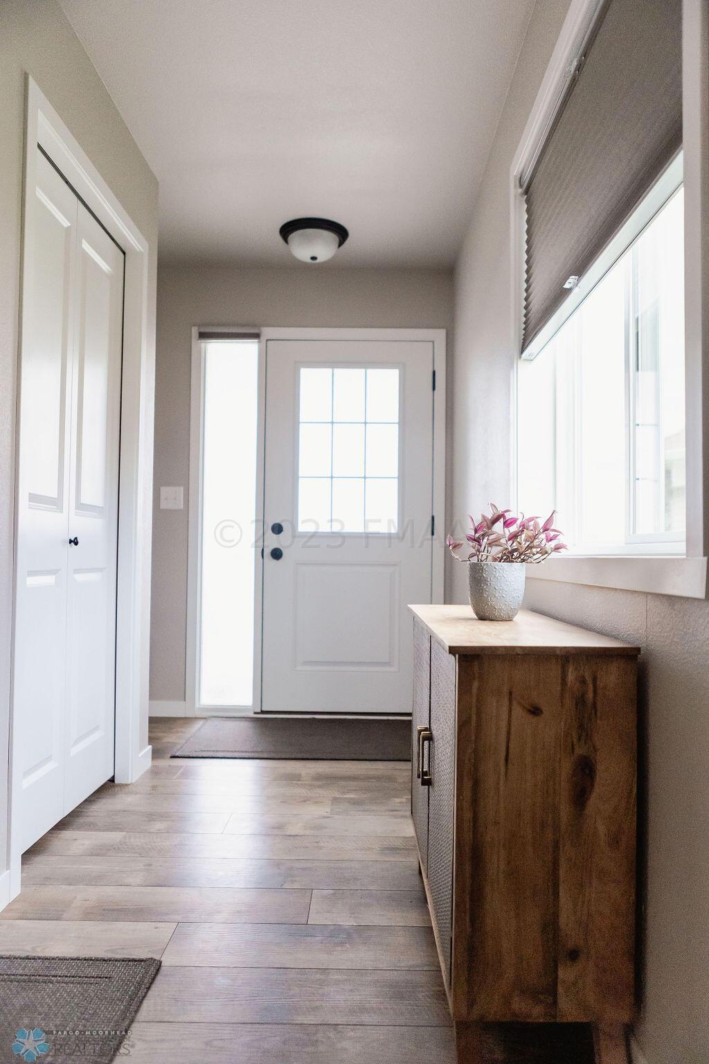 Foyer closet