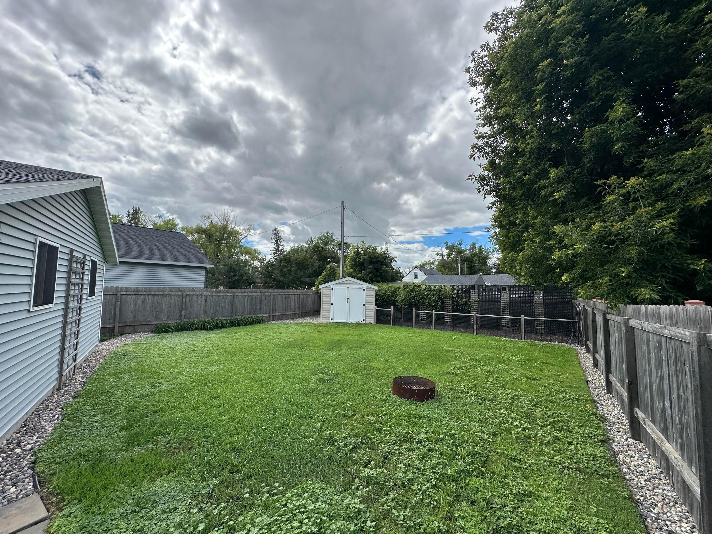 Fully Fenced Backyard