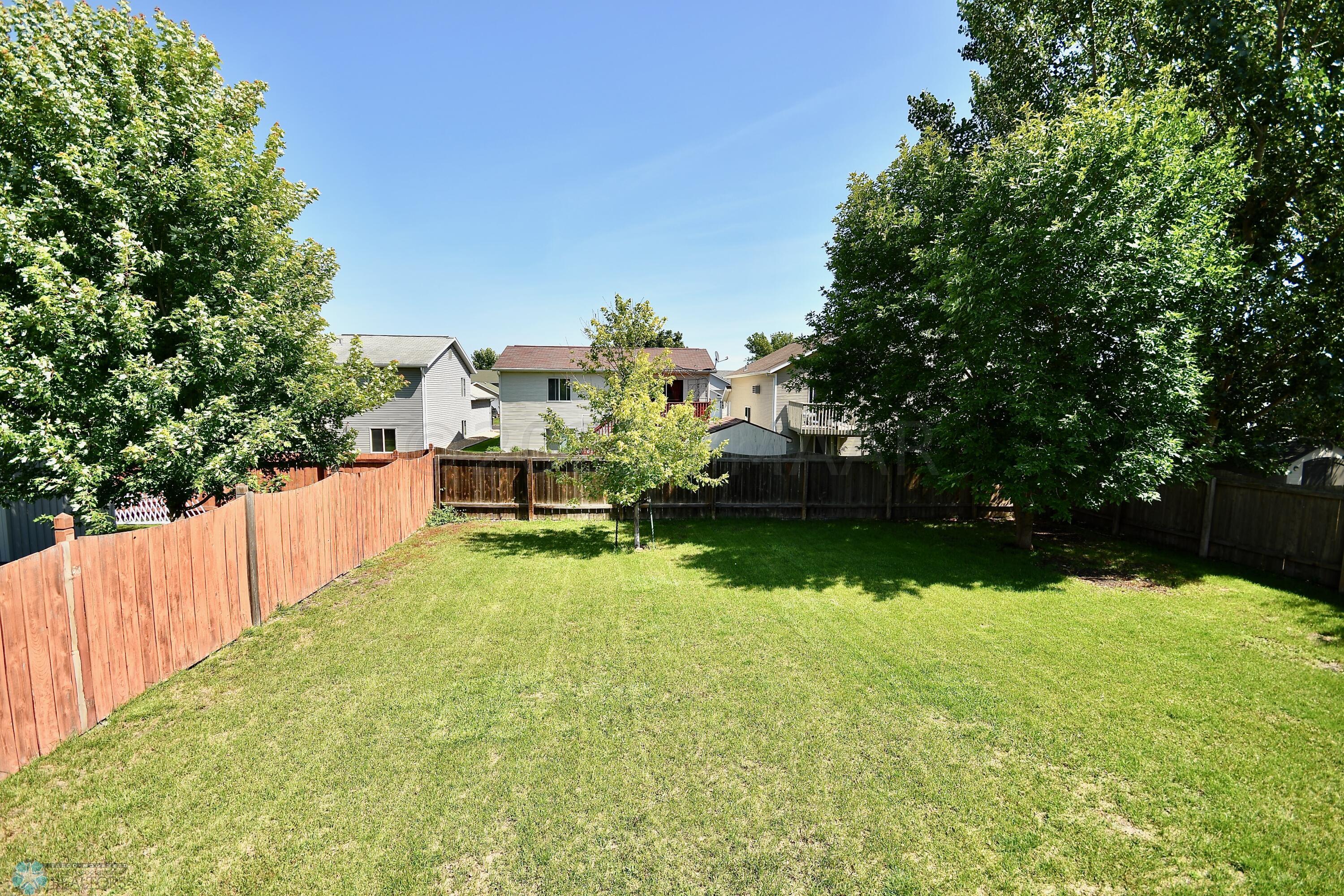 Fully Fenced Backyard