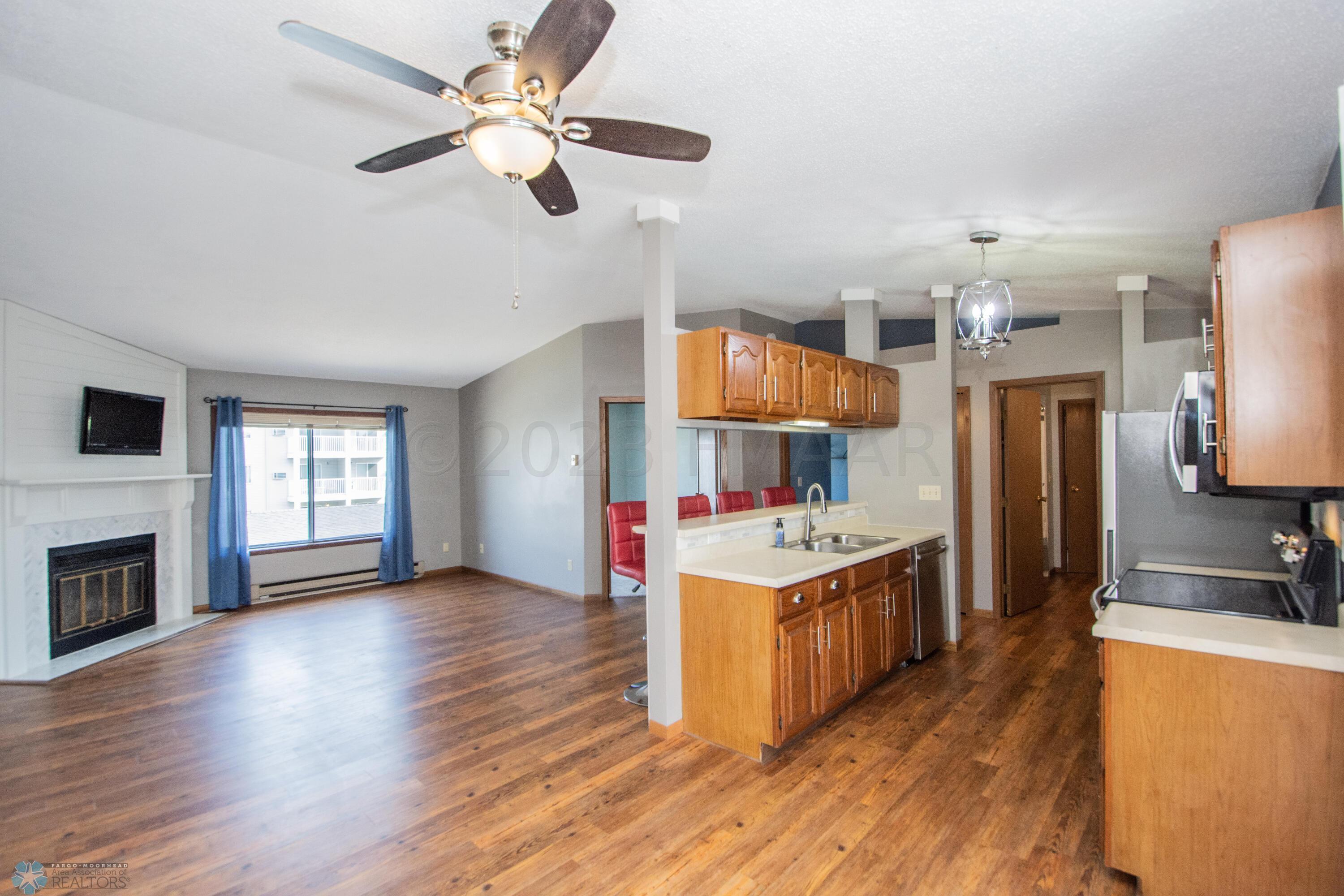 Kitchen/Dining/Living