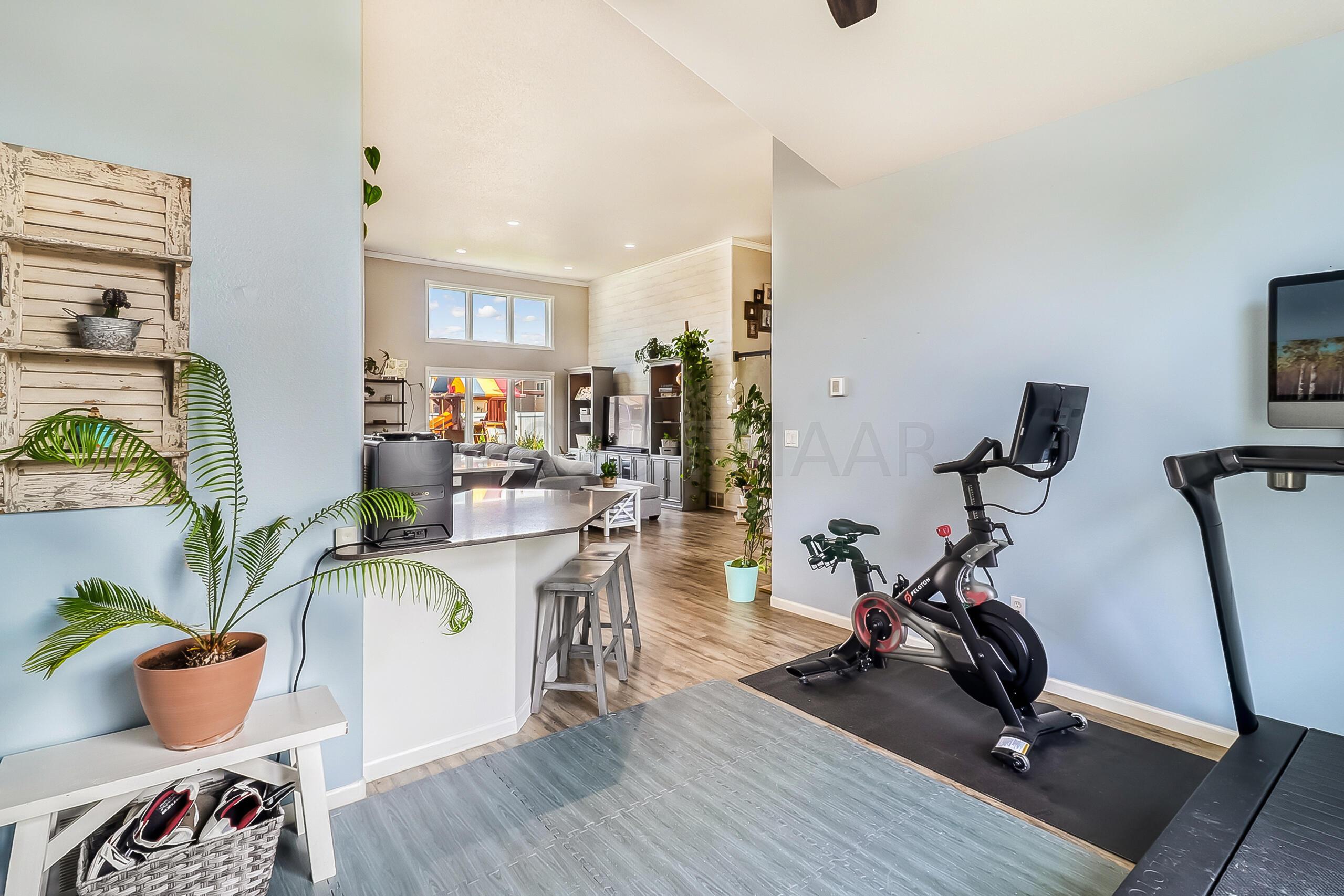 Formal Dining or Fitness room