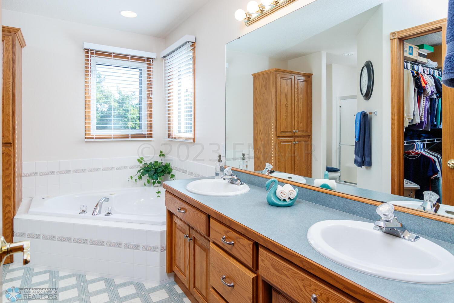Master bathroom