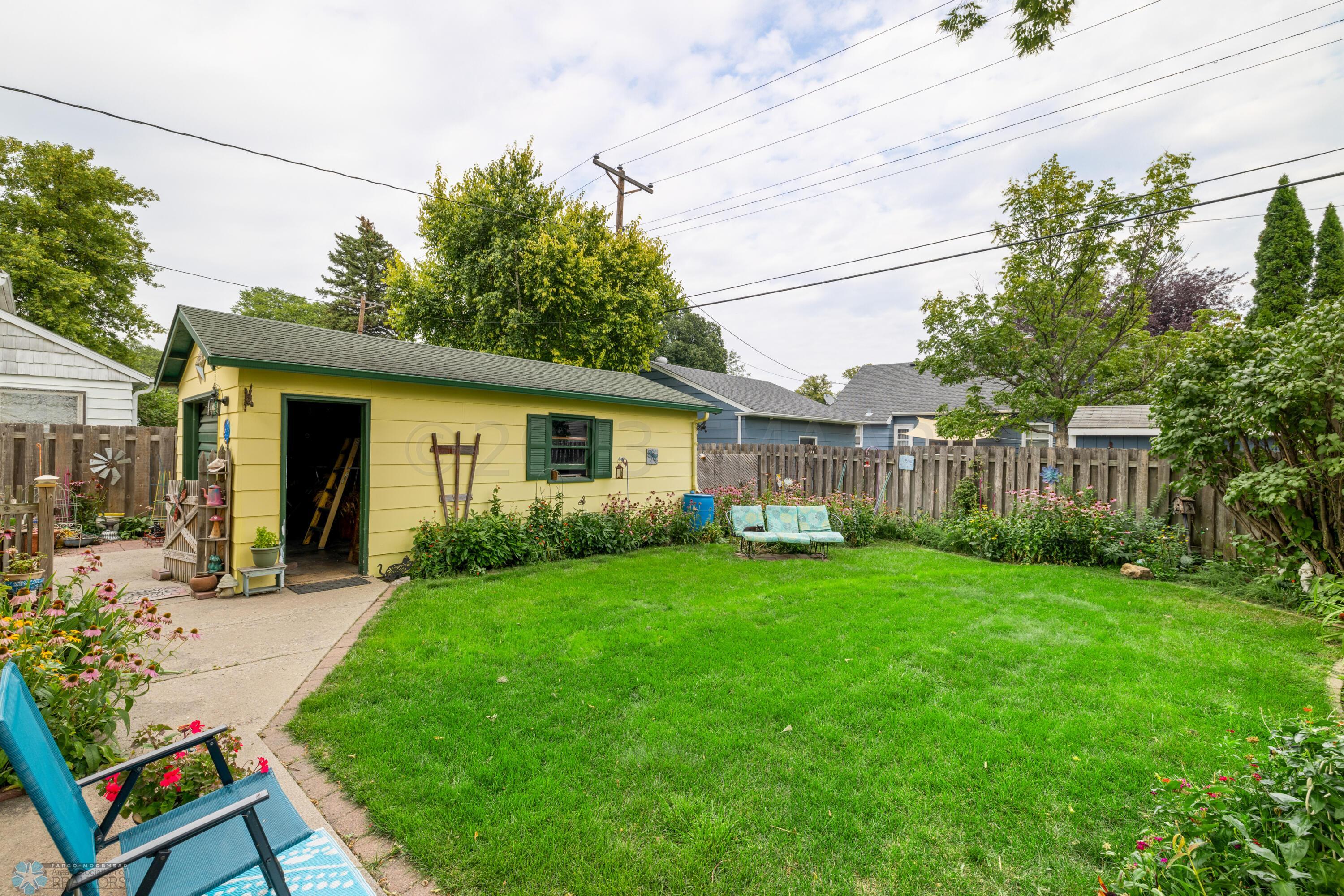Garage & Backyard