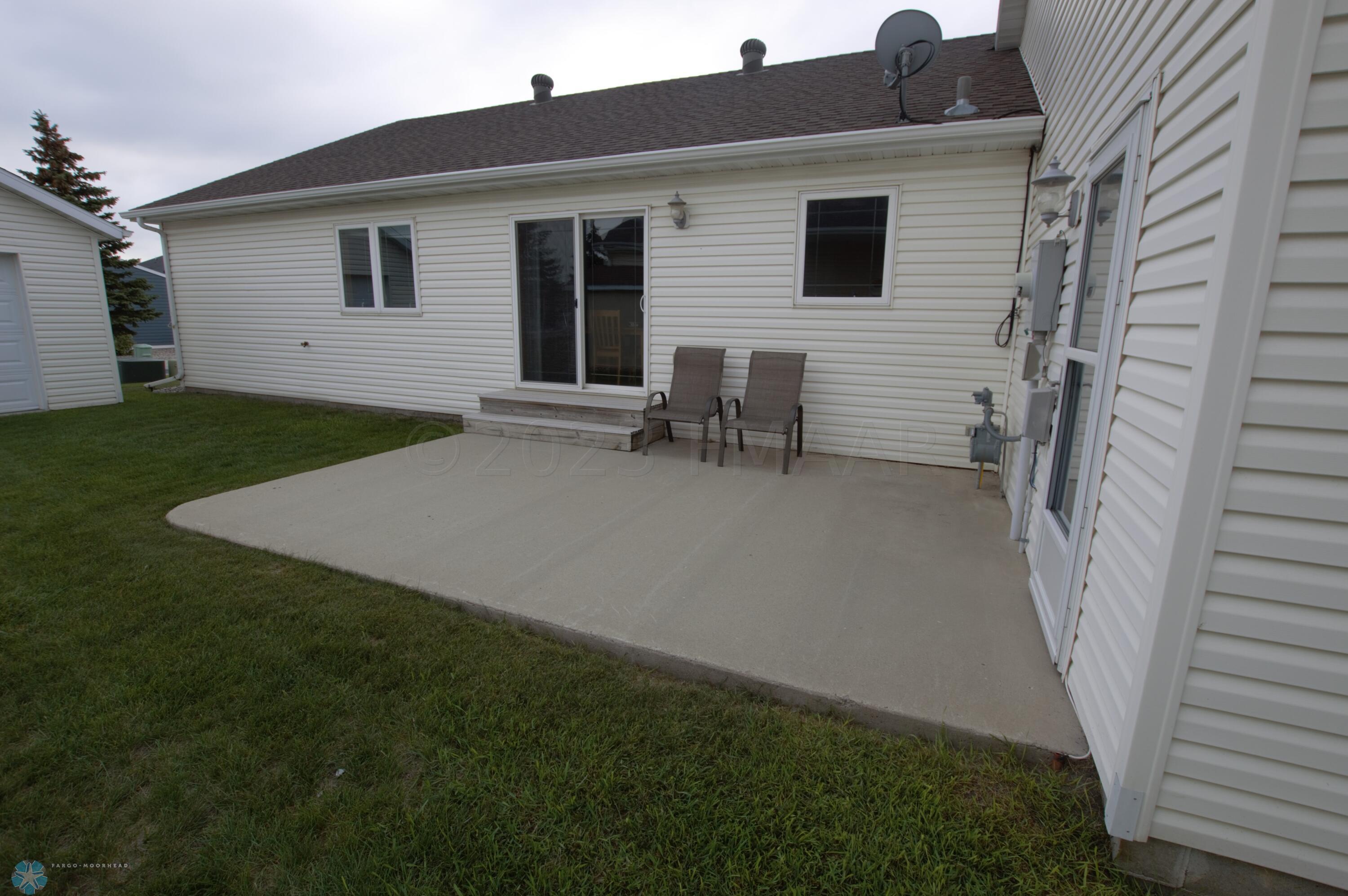 Back patio