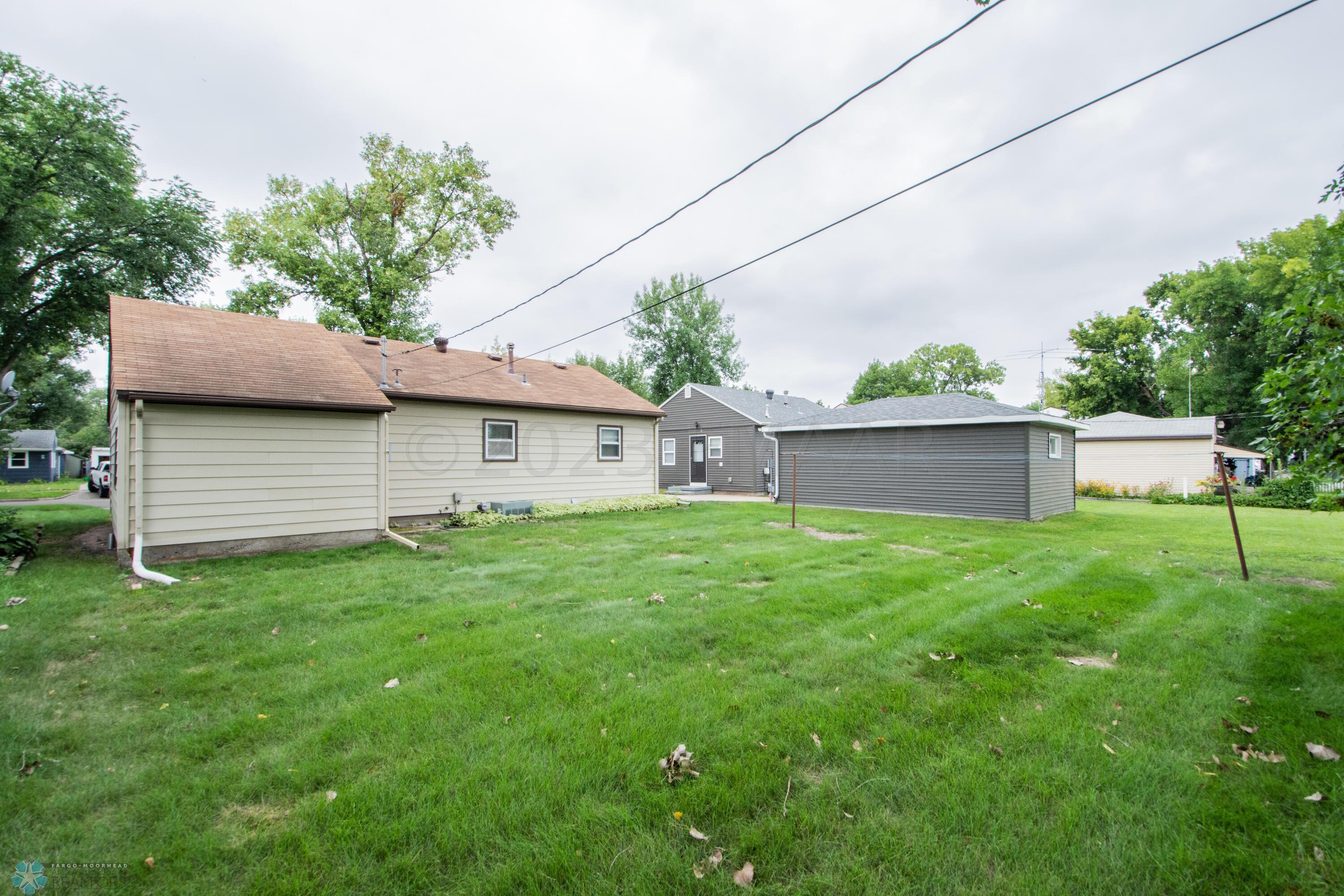 Rear View of House