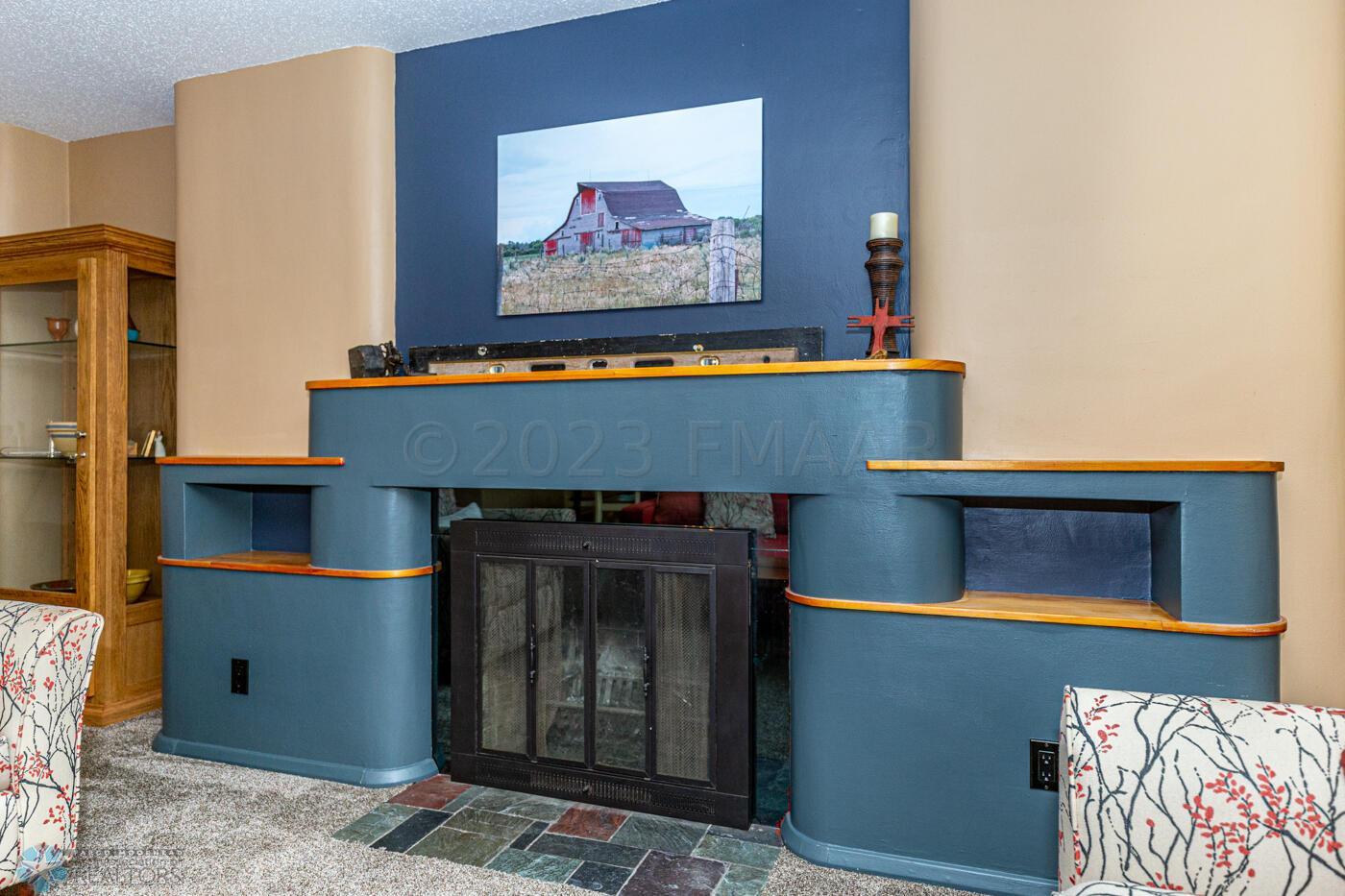 Wood Fireplace