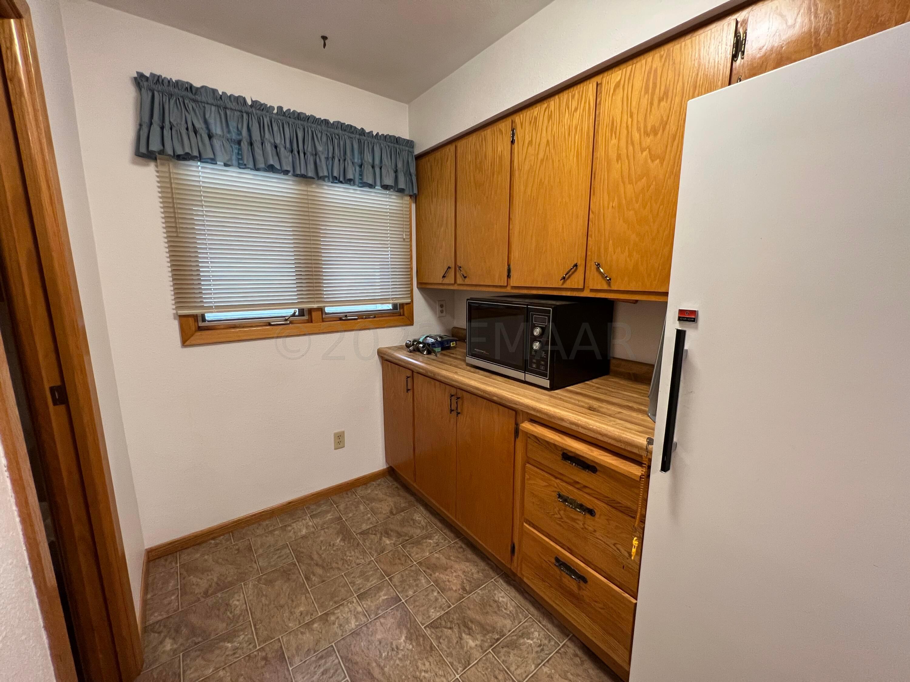 Freezer included with lots of storage