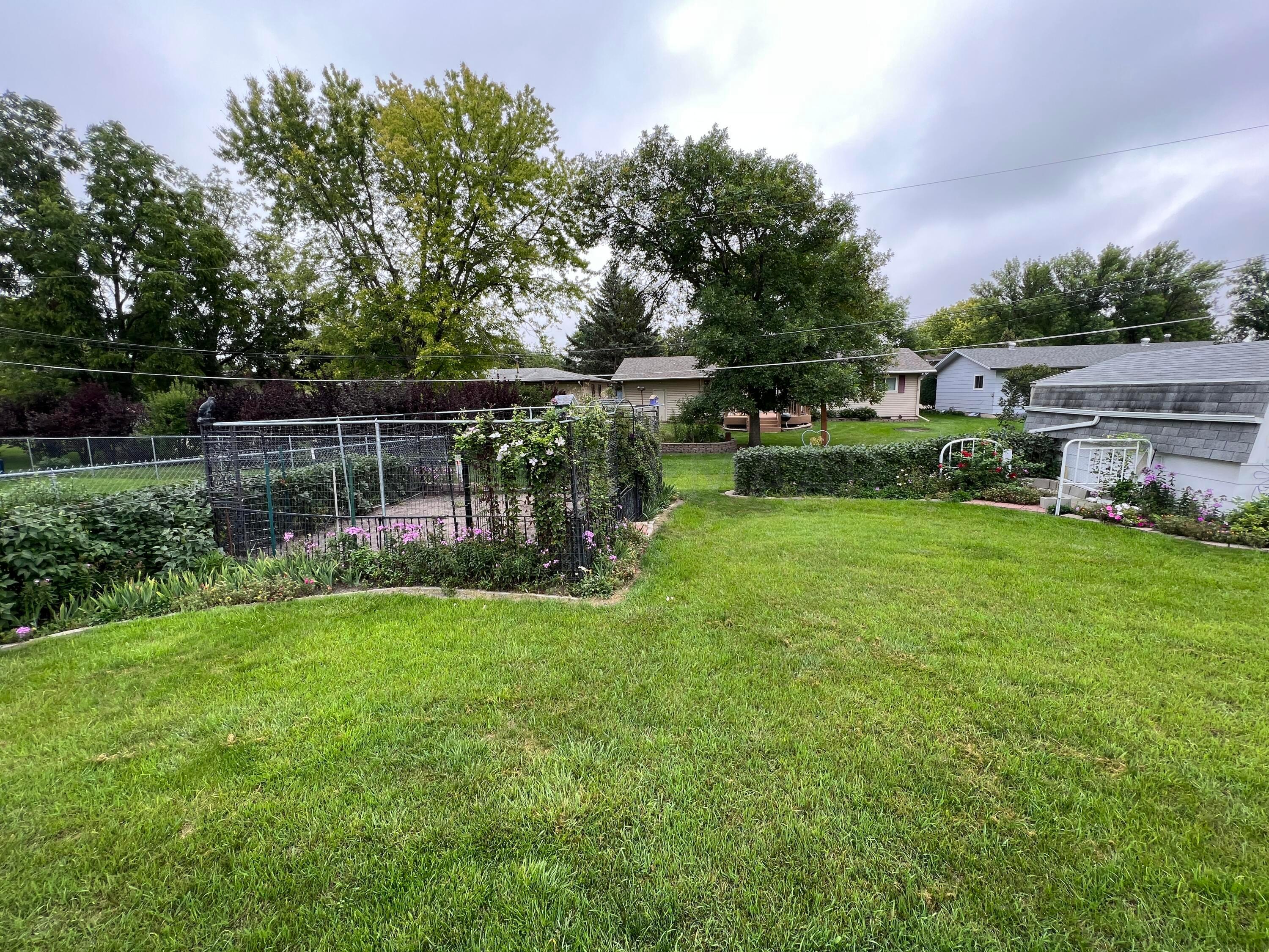 Garden area