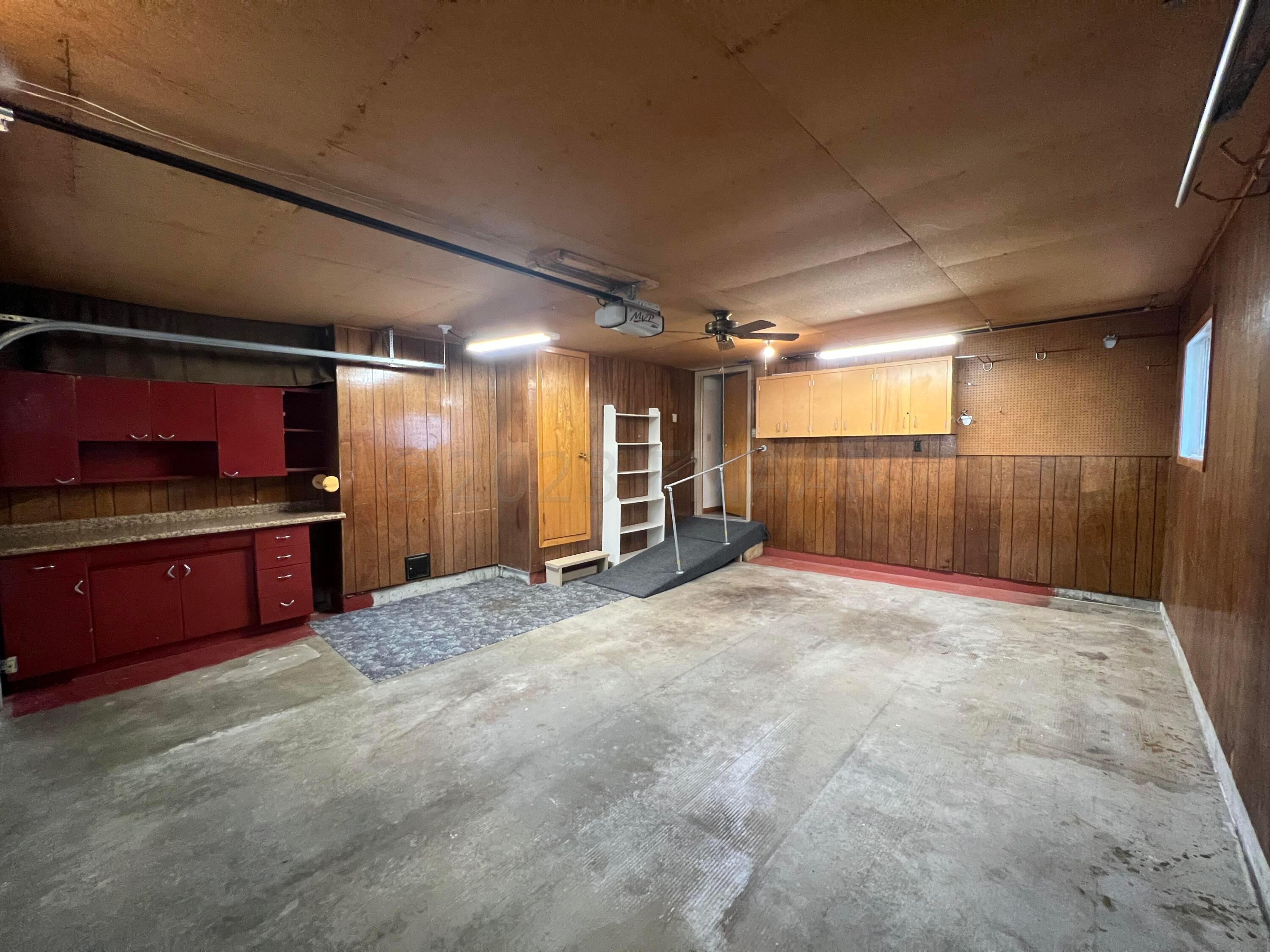 2 Stall finished garage