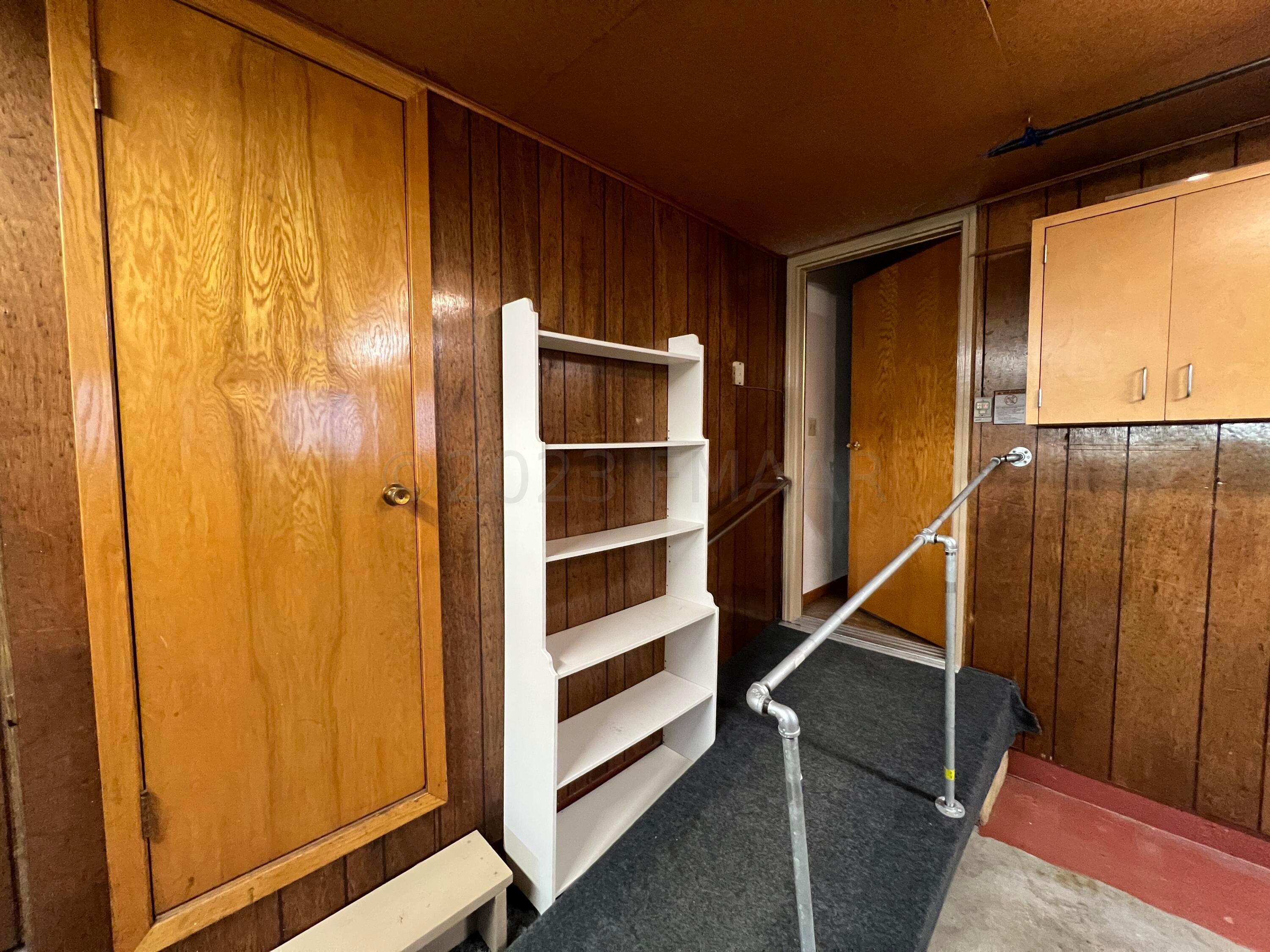 door/stairs to garage attic