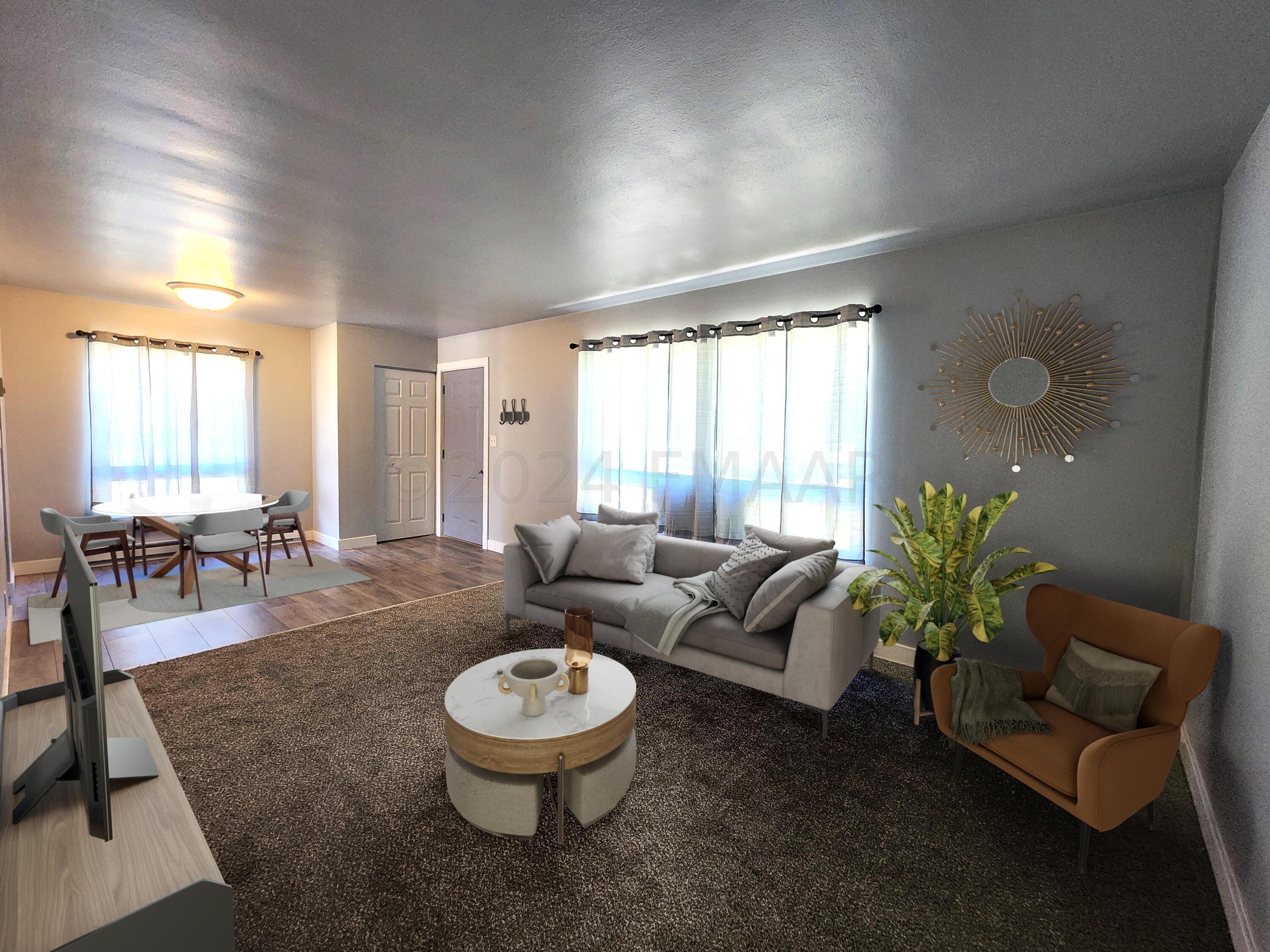 Living Room - Staged