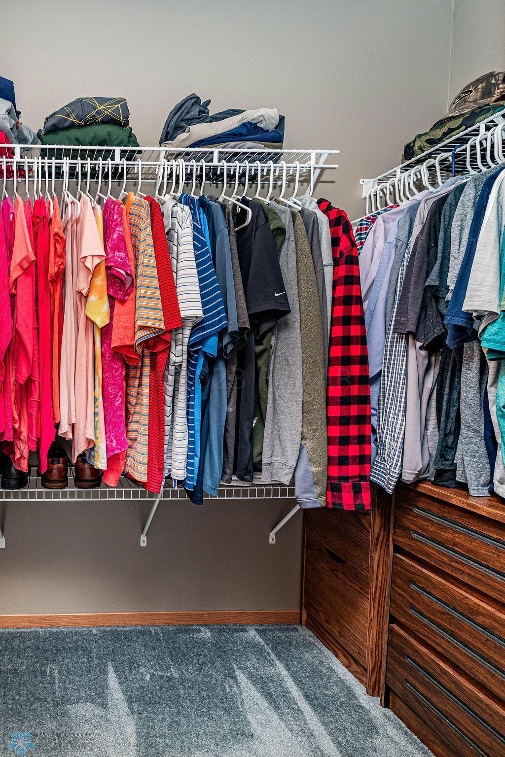 Primary Walkin Closet