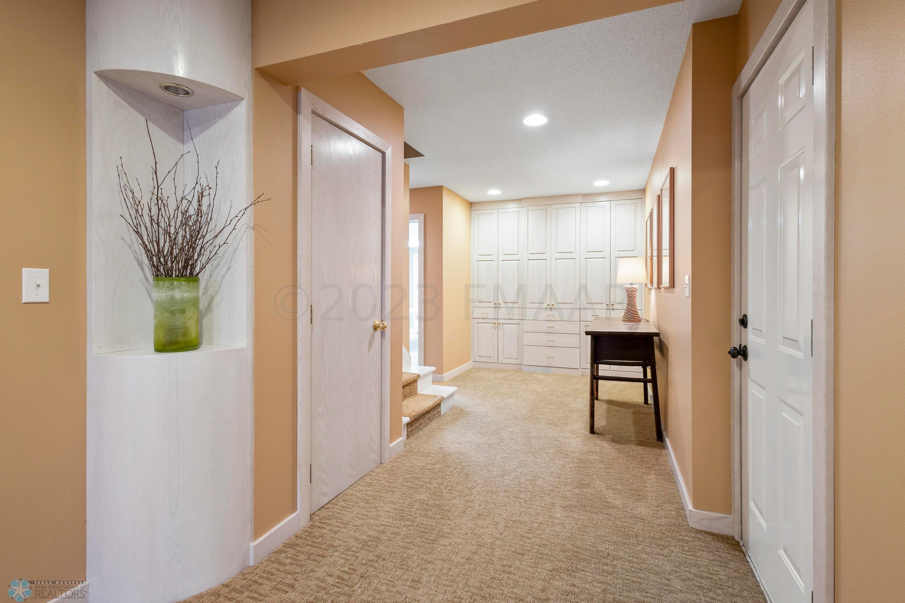 Basement hallway