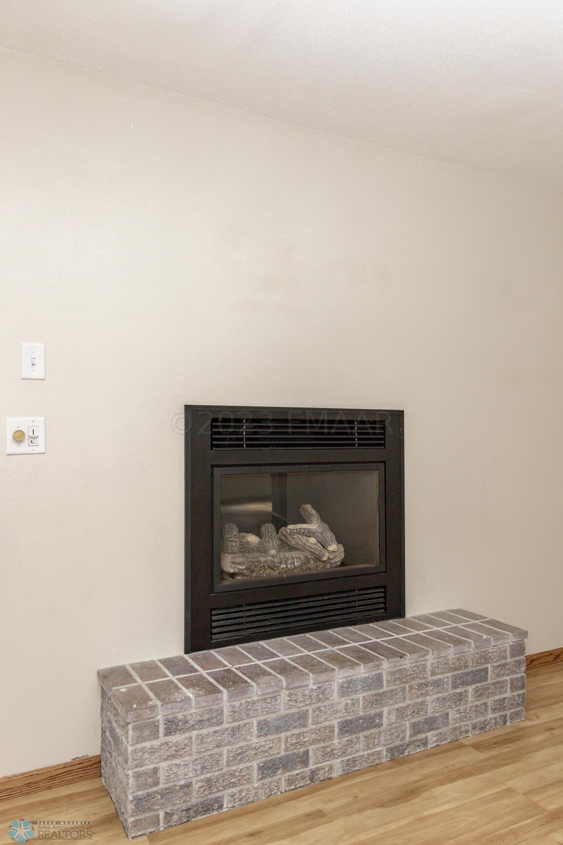 Family room fireplace