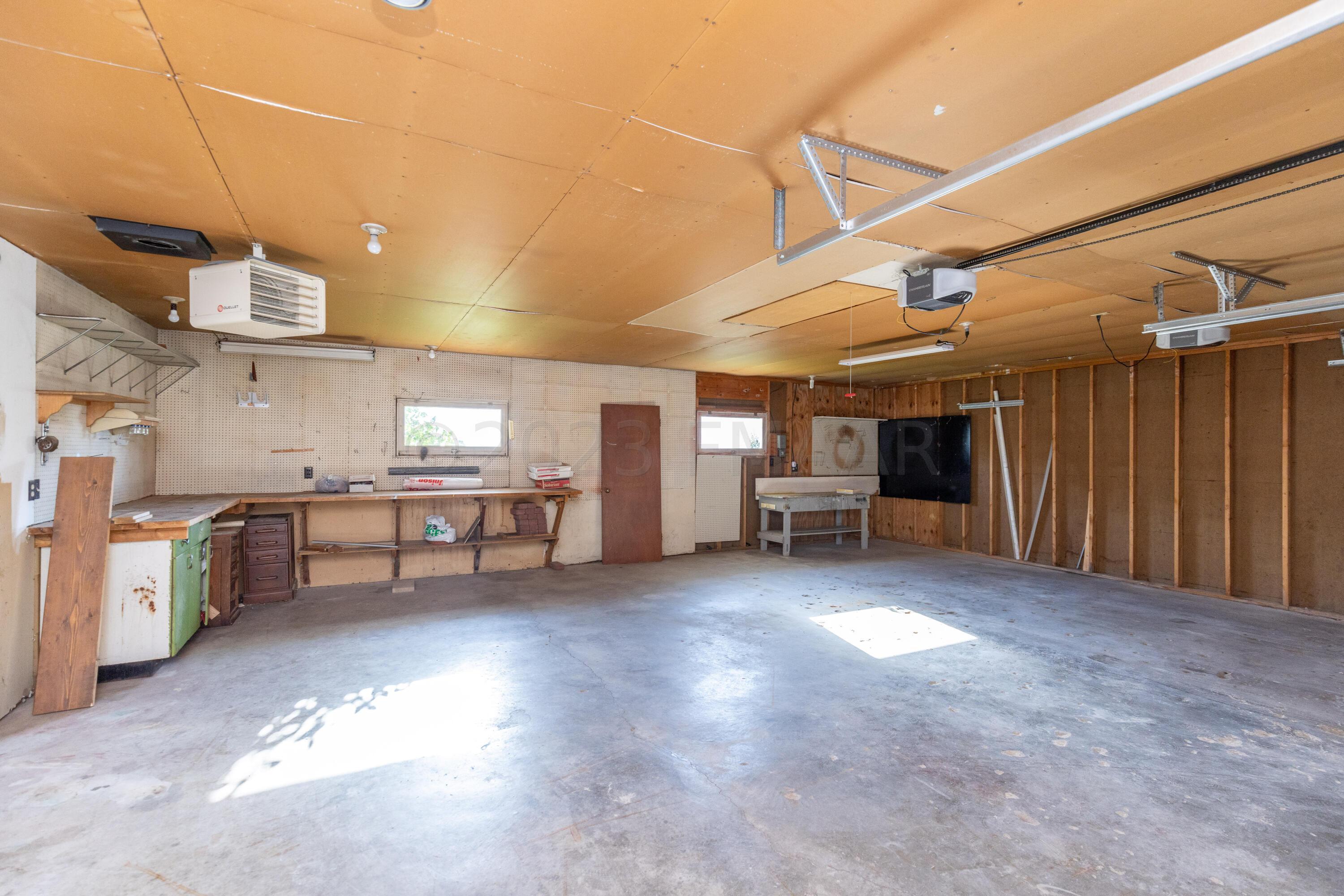 Heated Garage