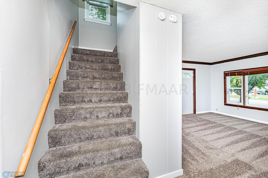 Stairs to second level