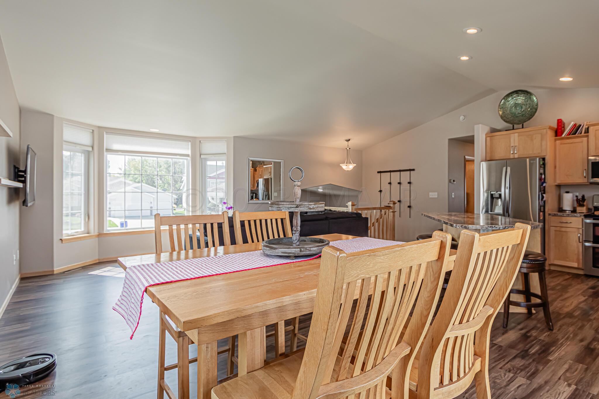 Dining/kitchen/living room