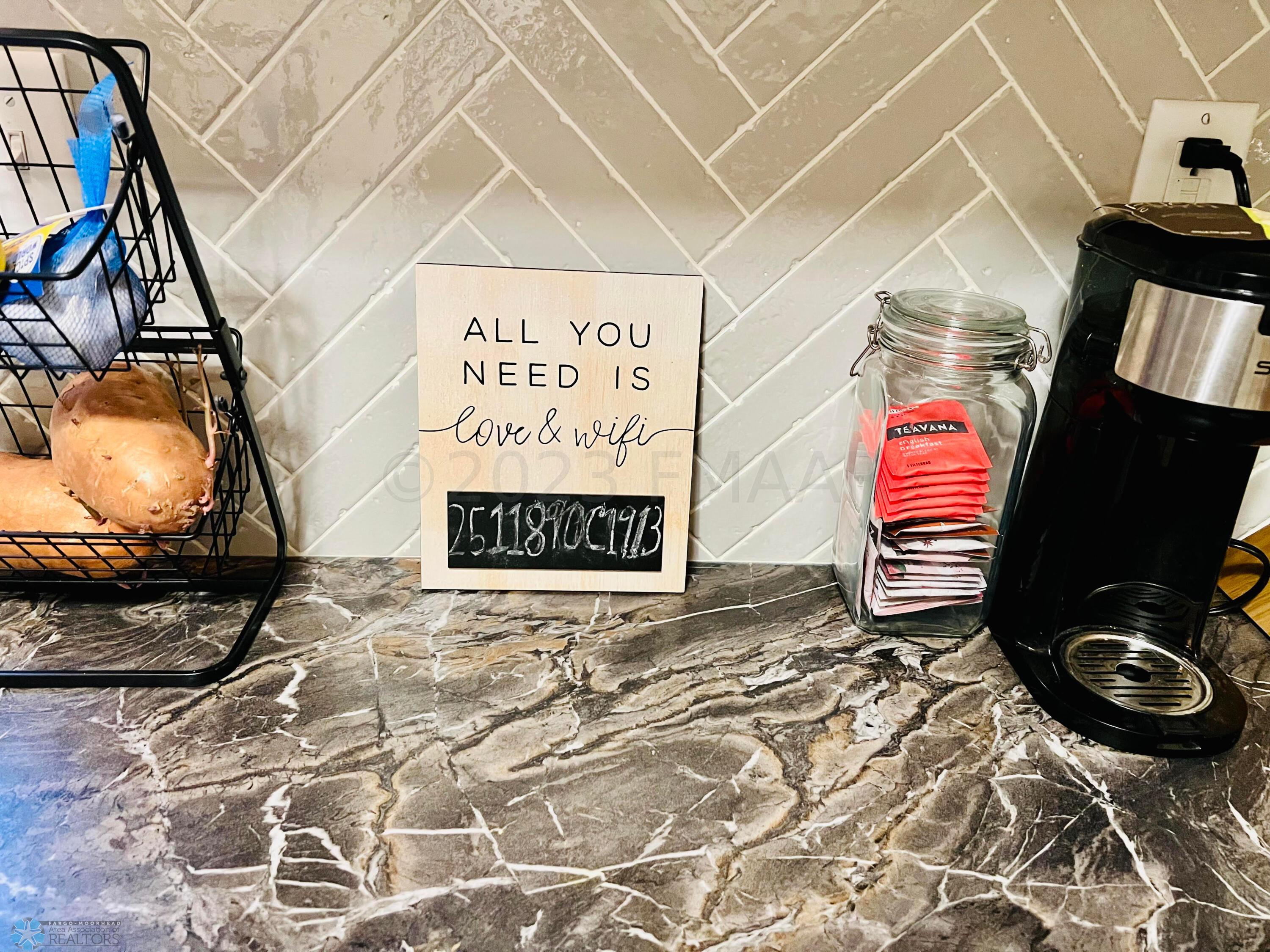 counter & back splash