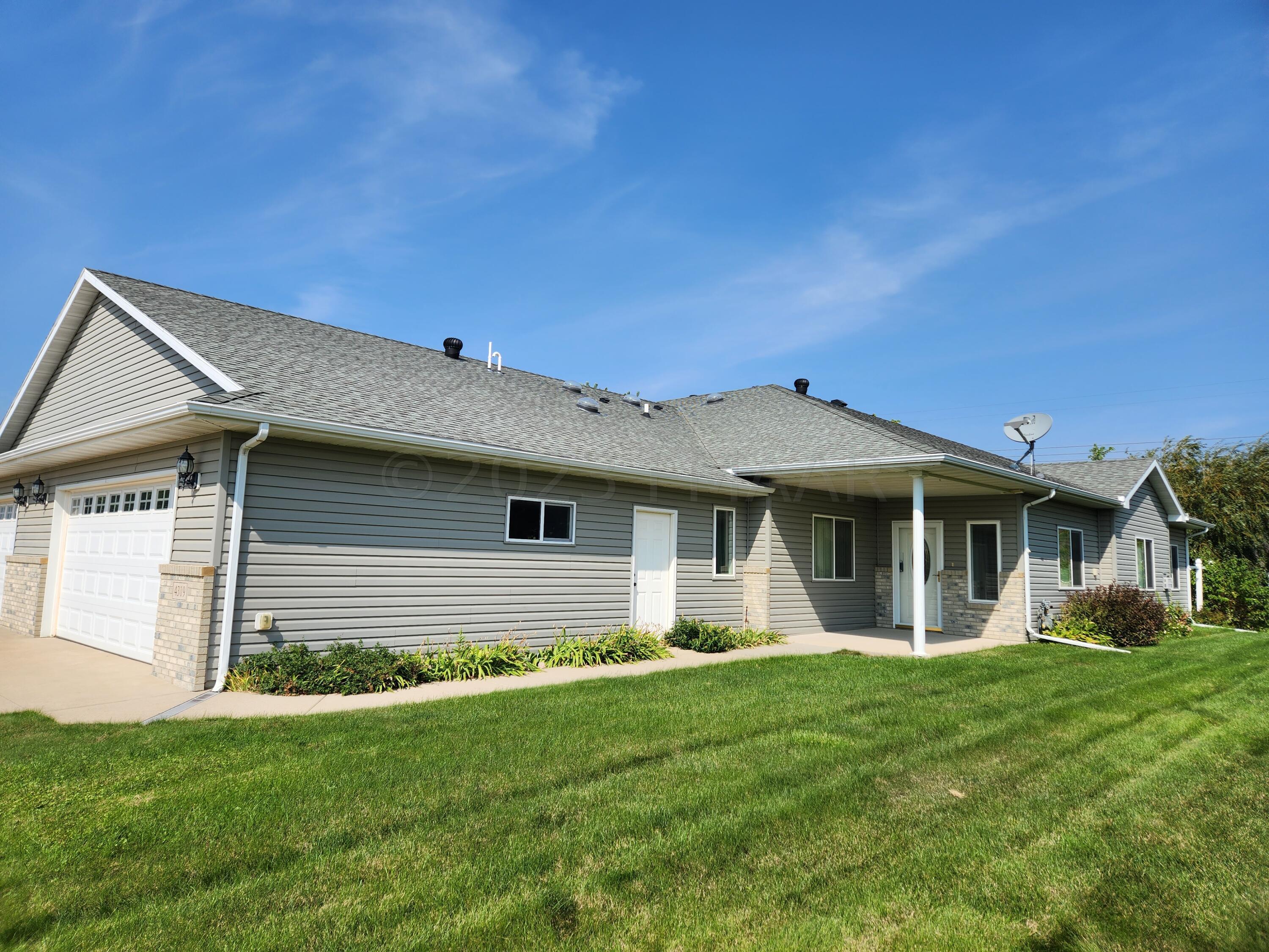 North Side of Twinhome
