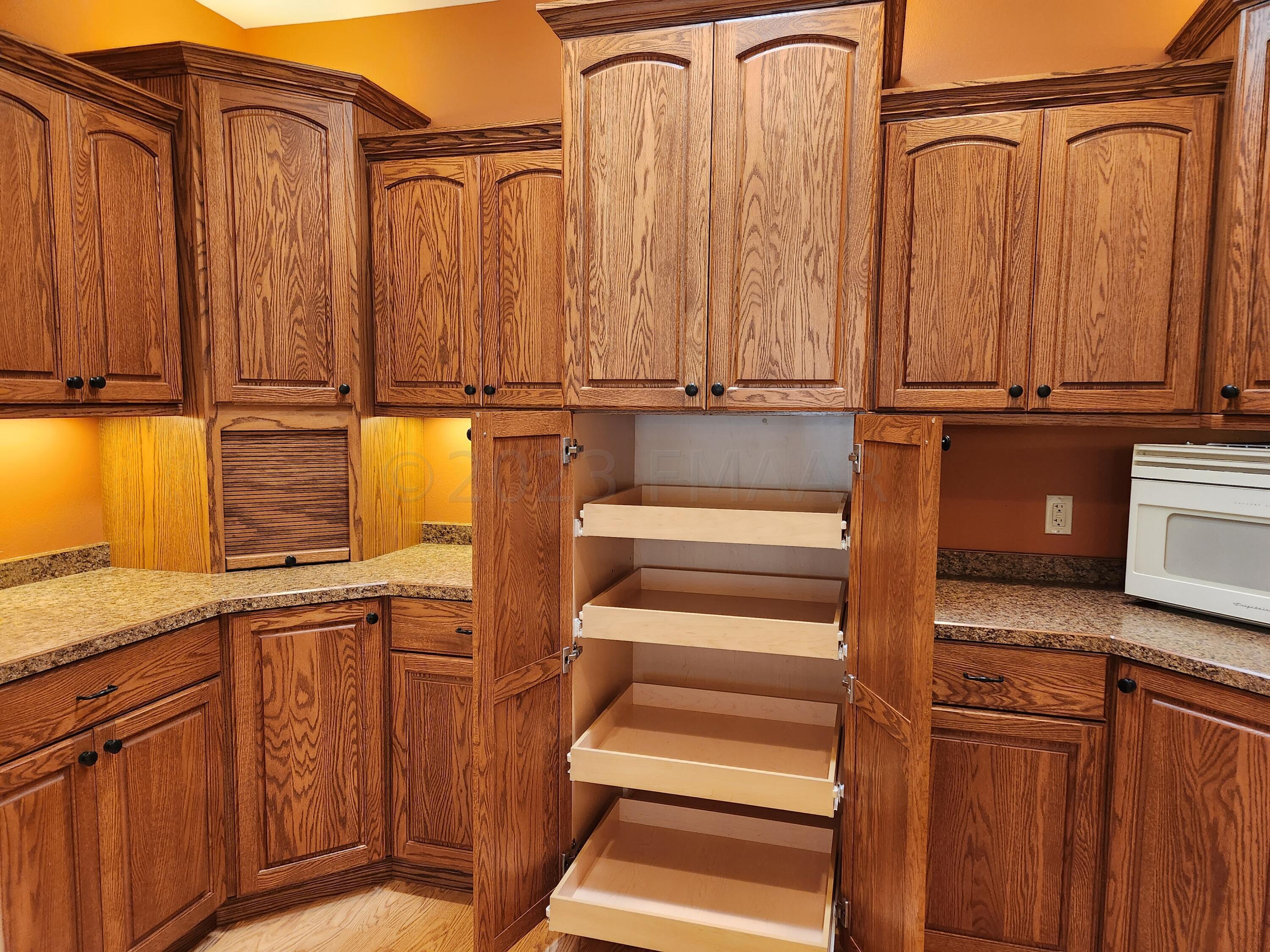 Cabinets with Pullout Drawers