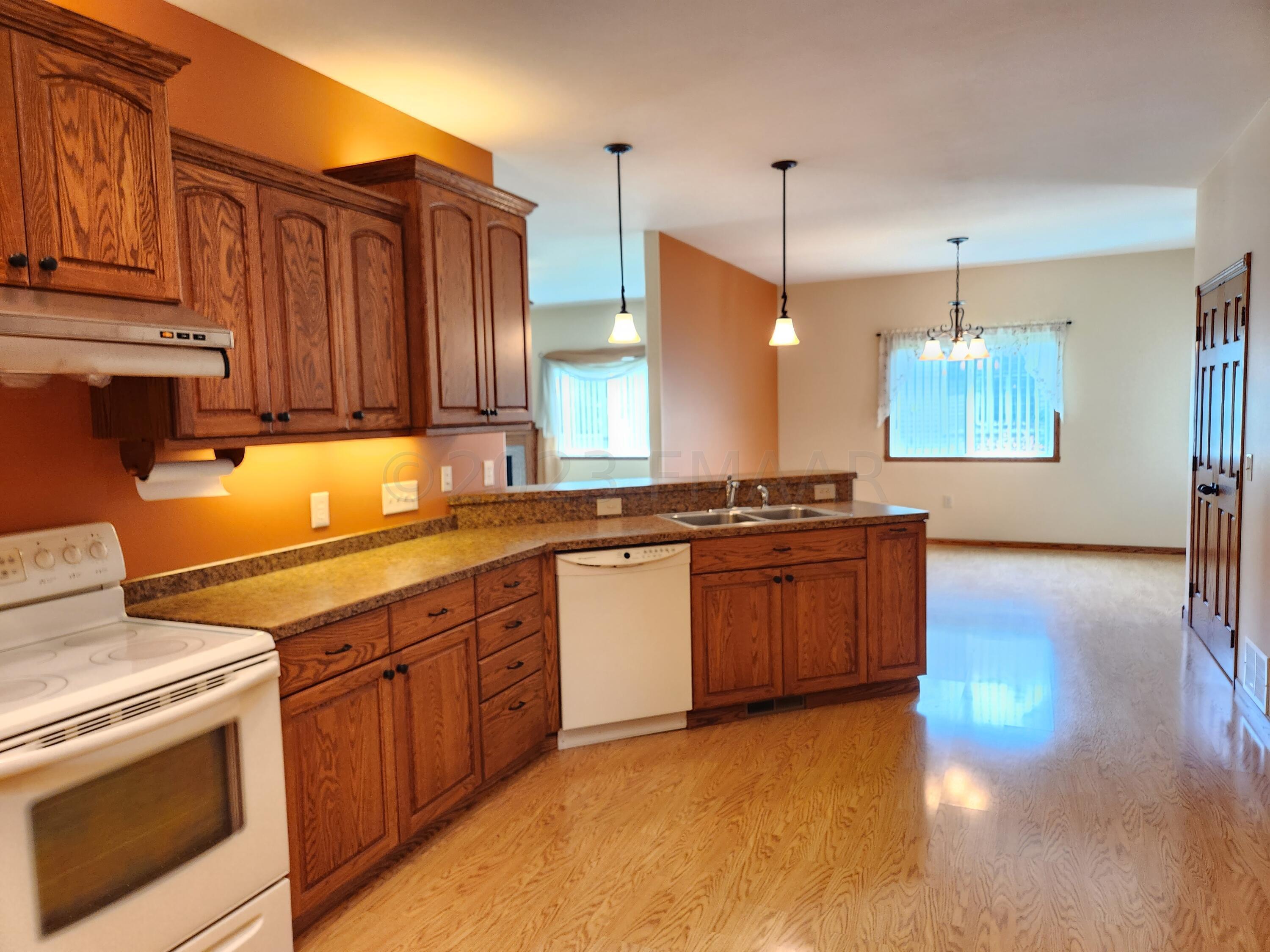 Lg Kitchen looking to Dining Area