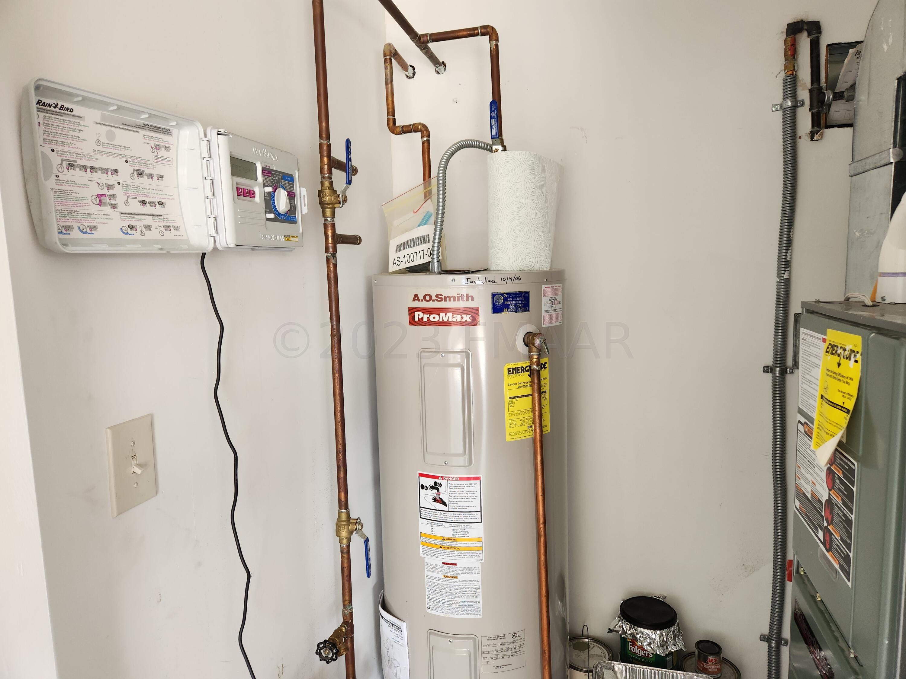 Mechanical Rm in Garage