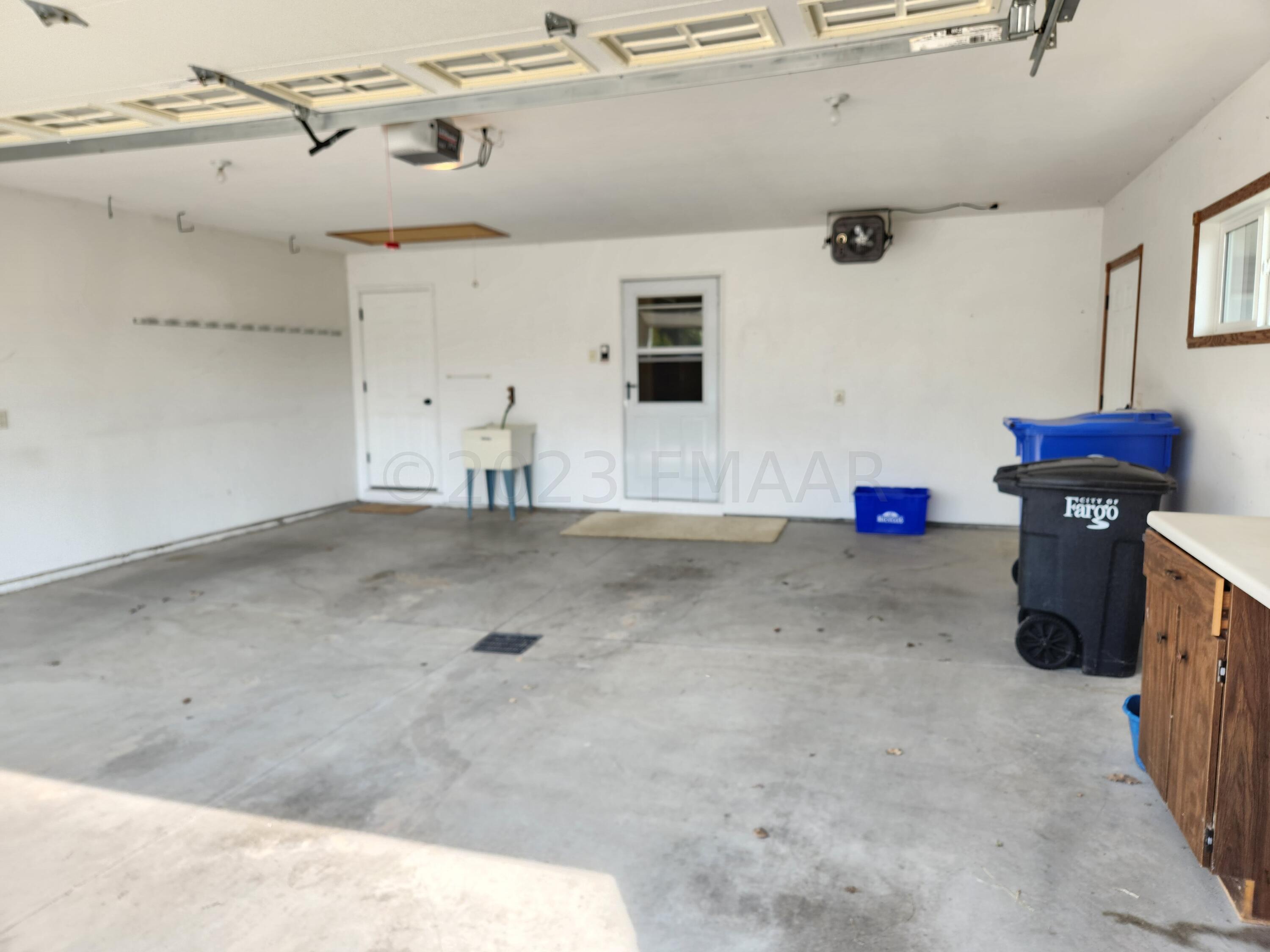 Finished, Heated Garage