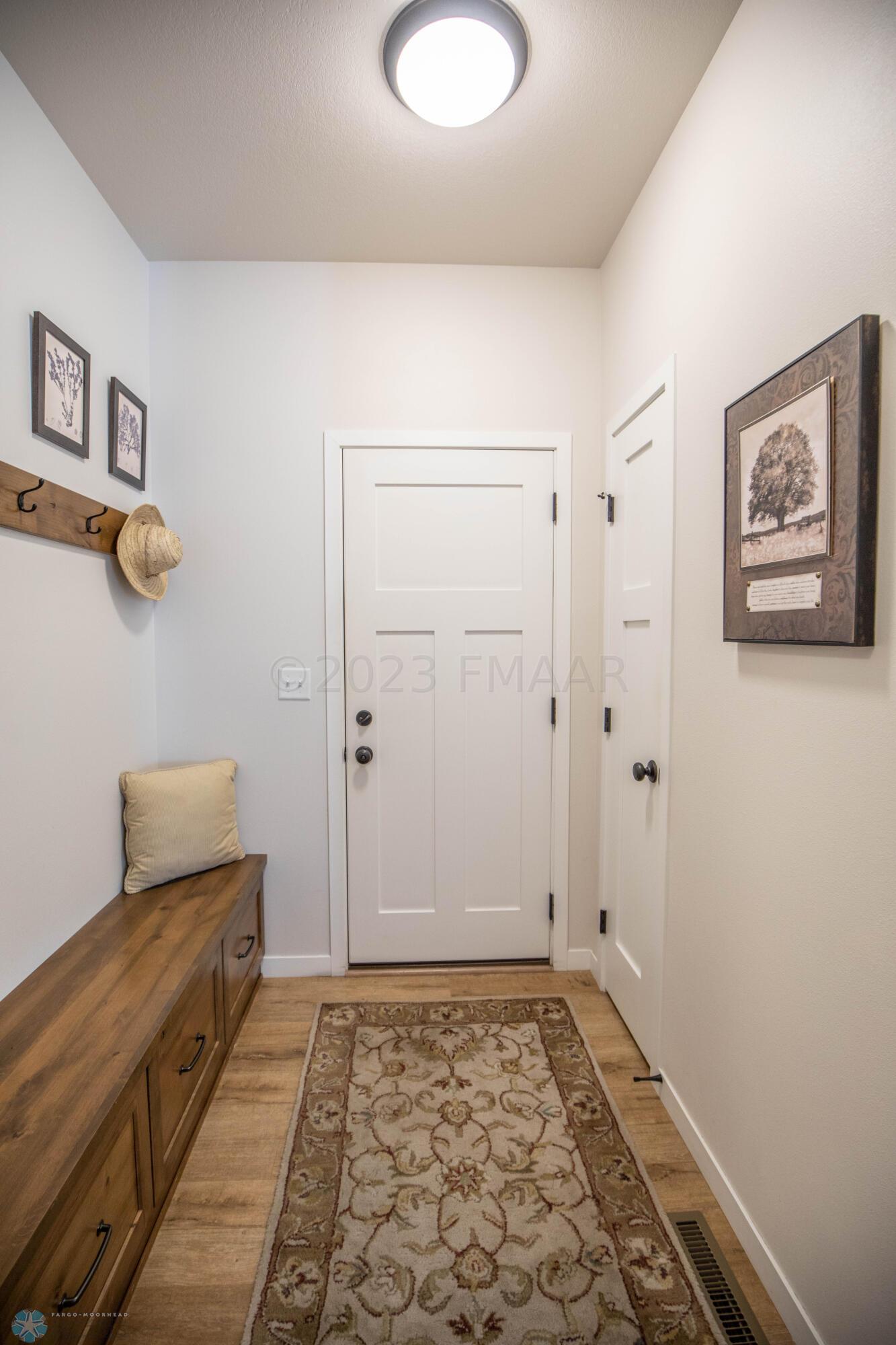 Entry from Garage
