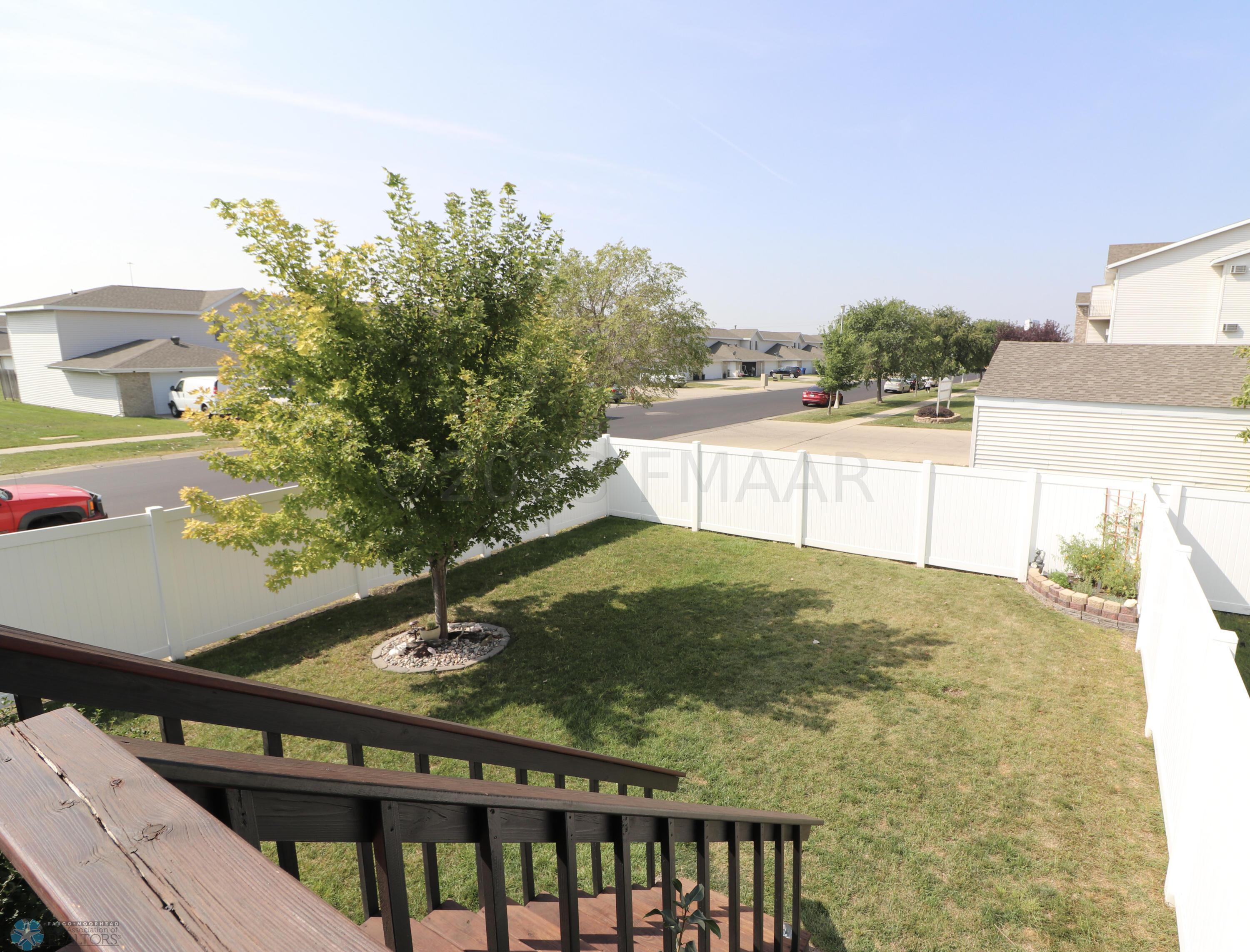 View from deck