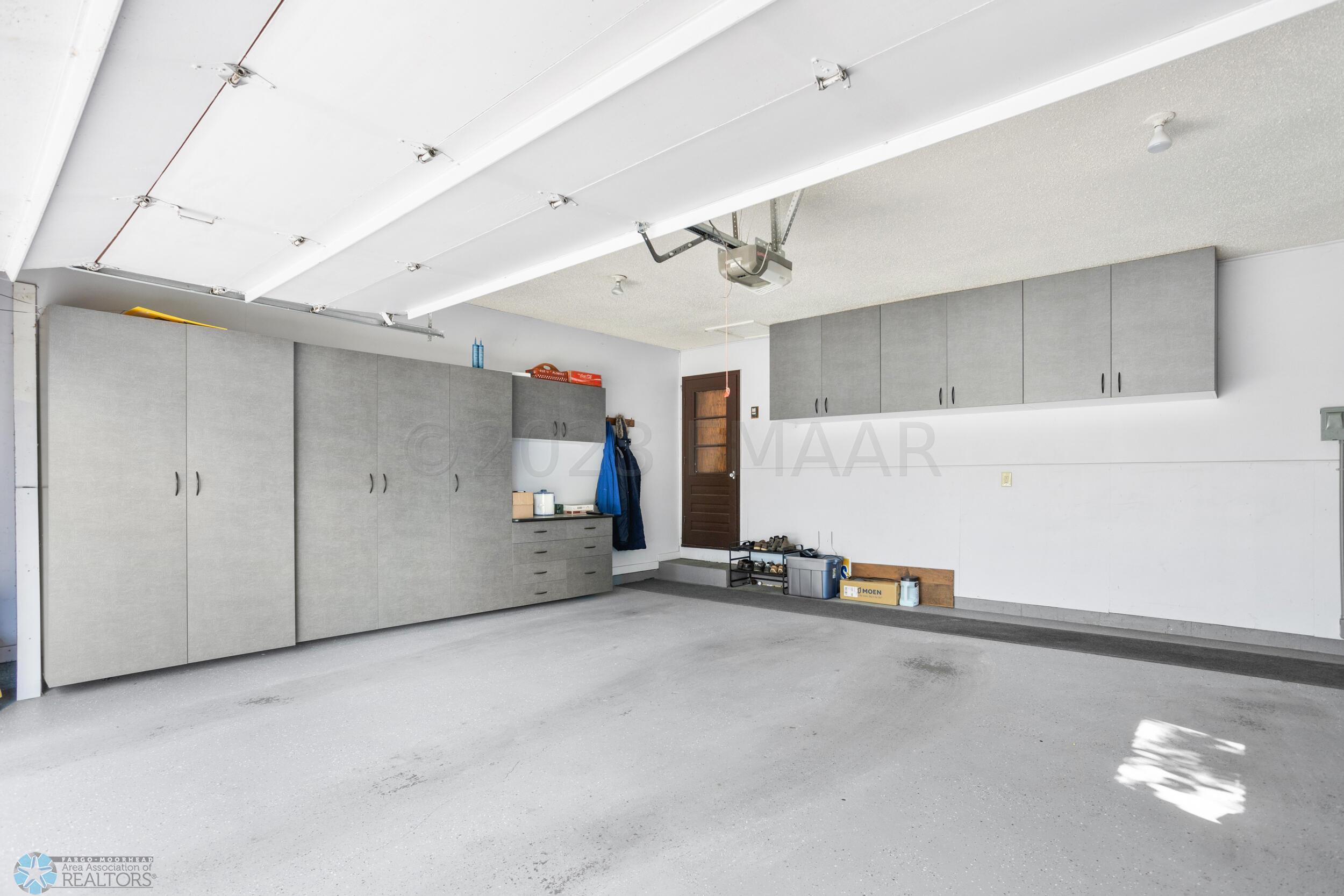 Garage with Storage