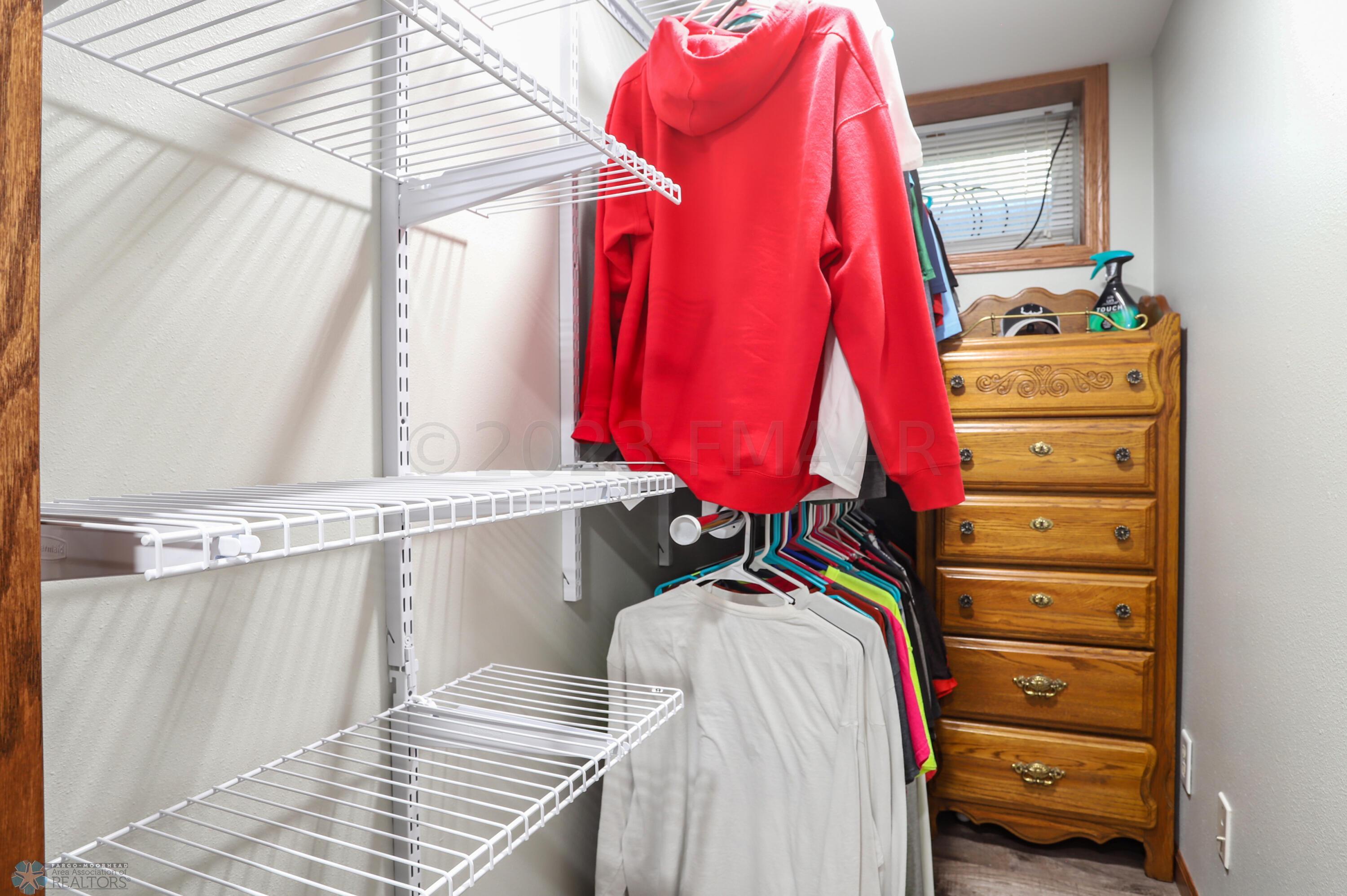 Hallway walk in Closet