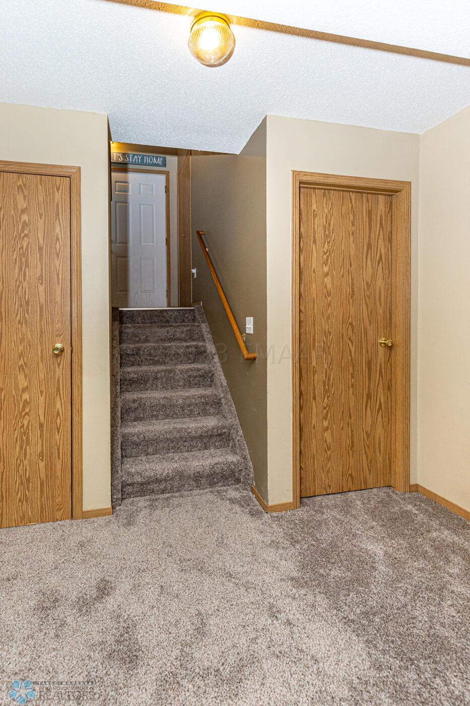 Lower level foyer