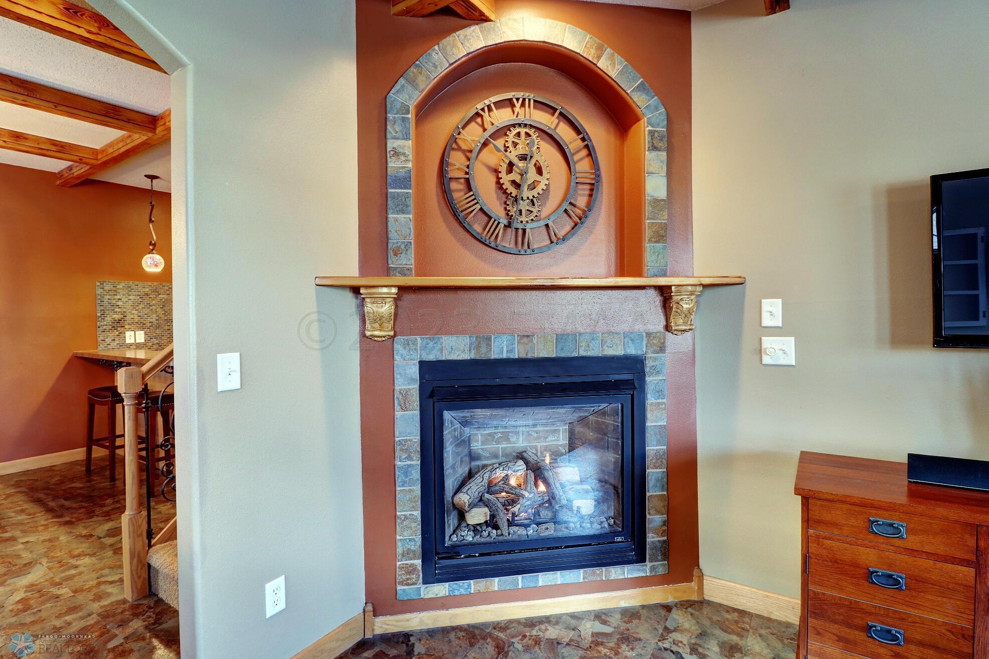 Living Area Fireplace
