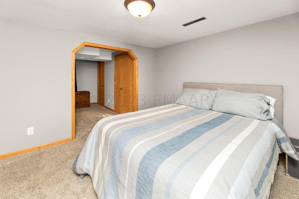 Basement bedroom