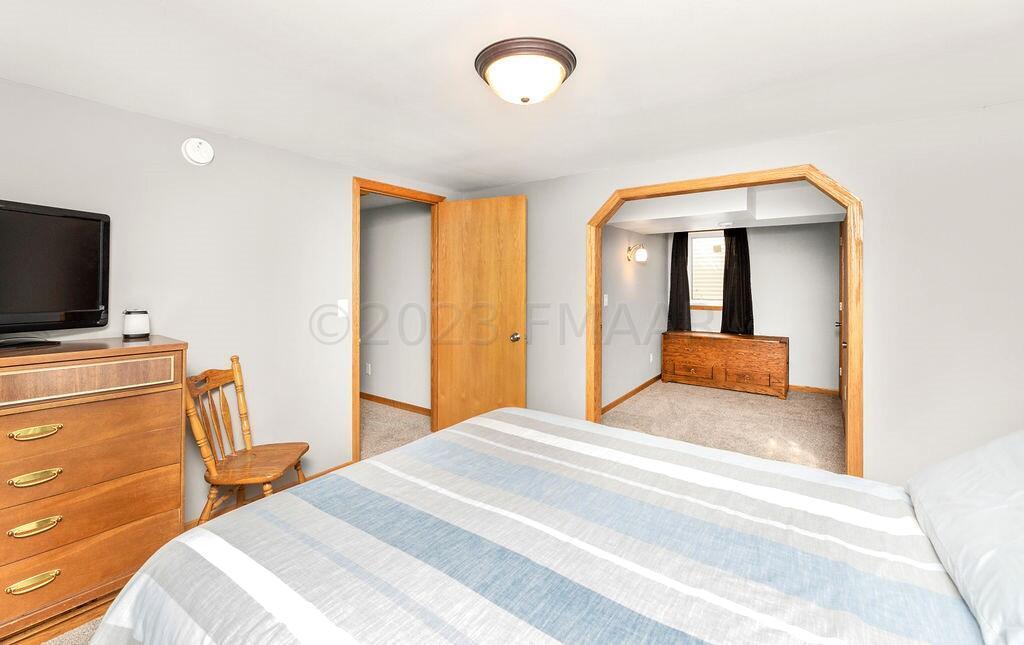 Basement bedroom