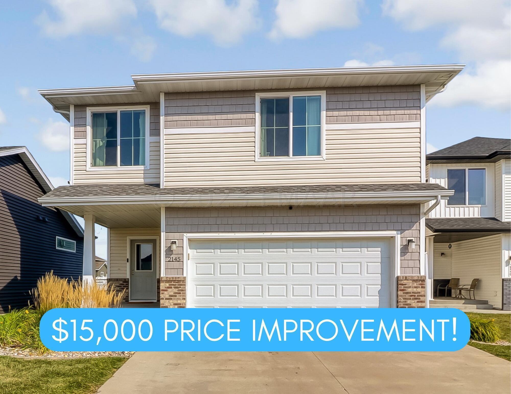 $15,000 PRICE IMPROVEMENT!