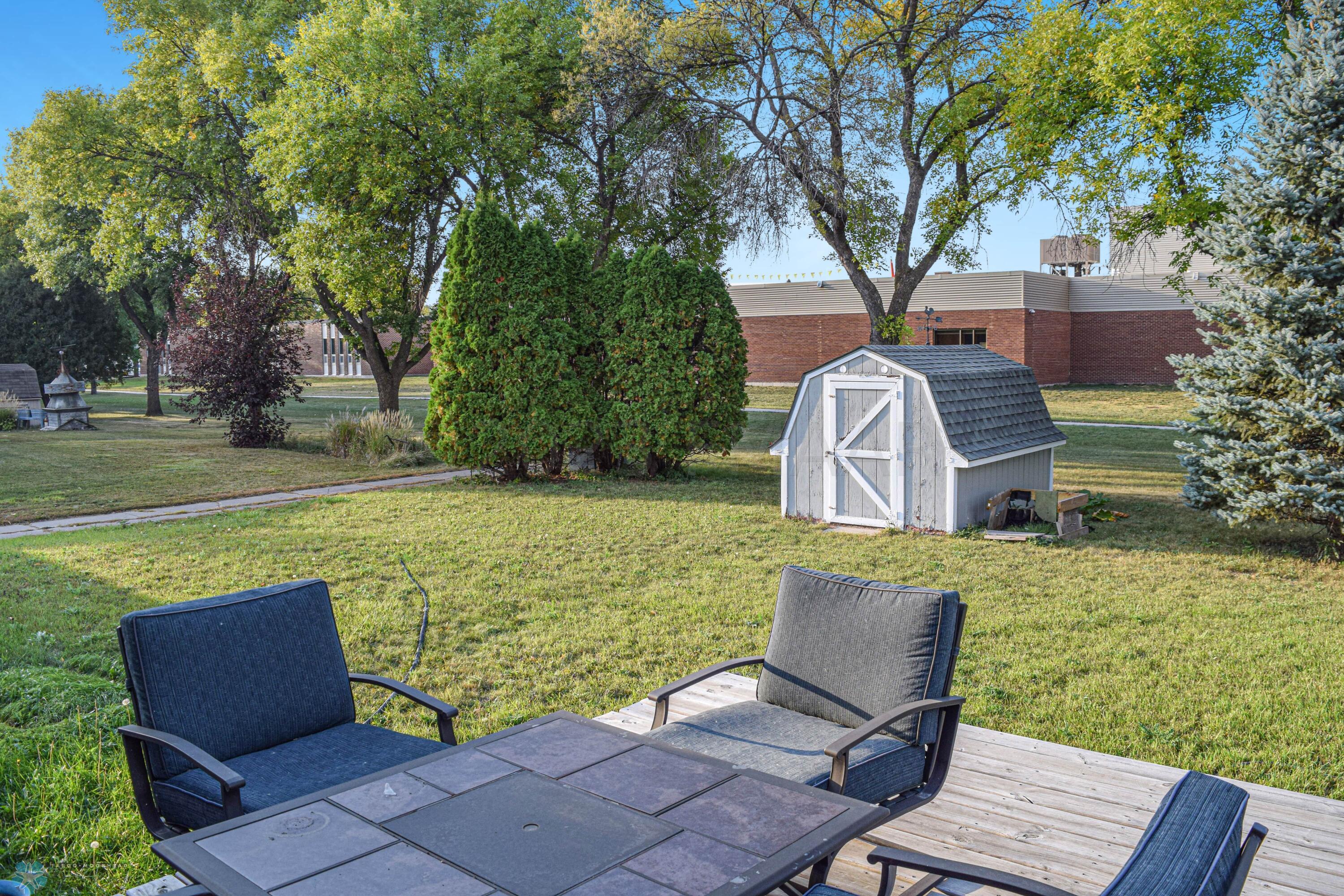 Deck and Shed