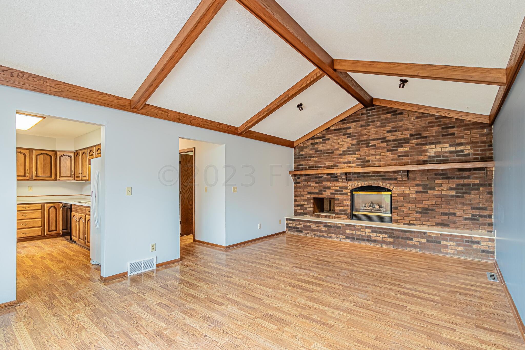 Vaulted Beamed Ceiling