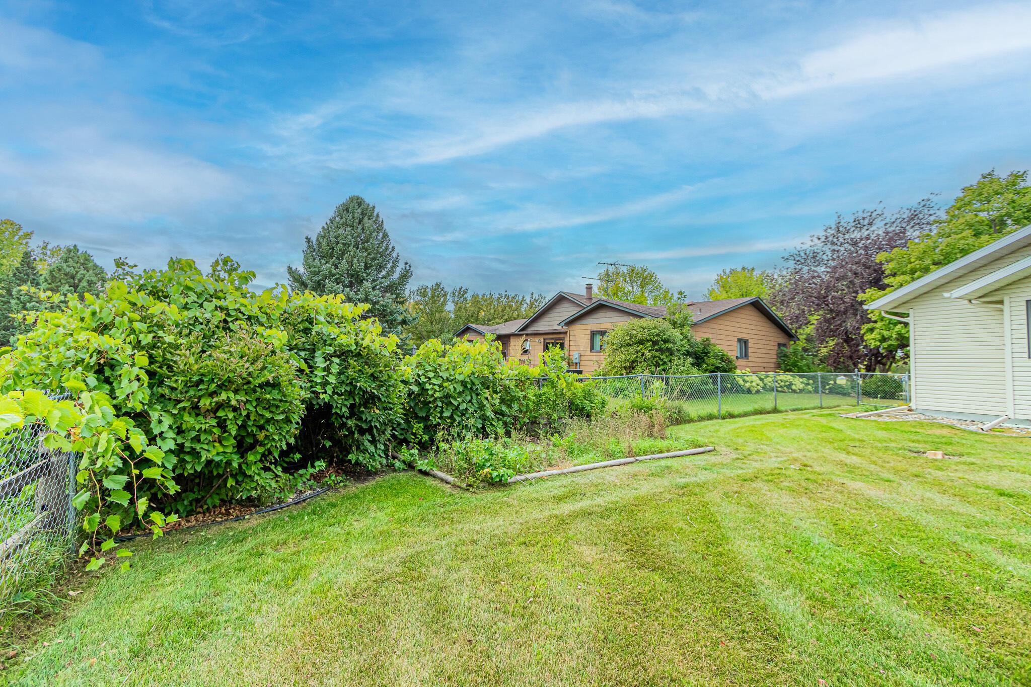 Backyard with Fence