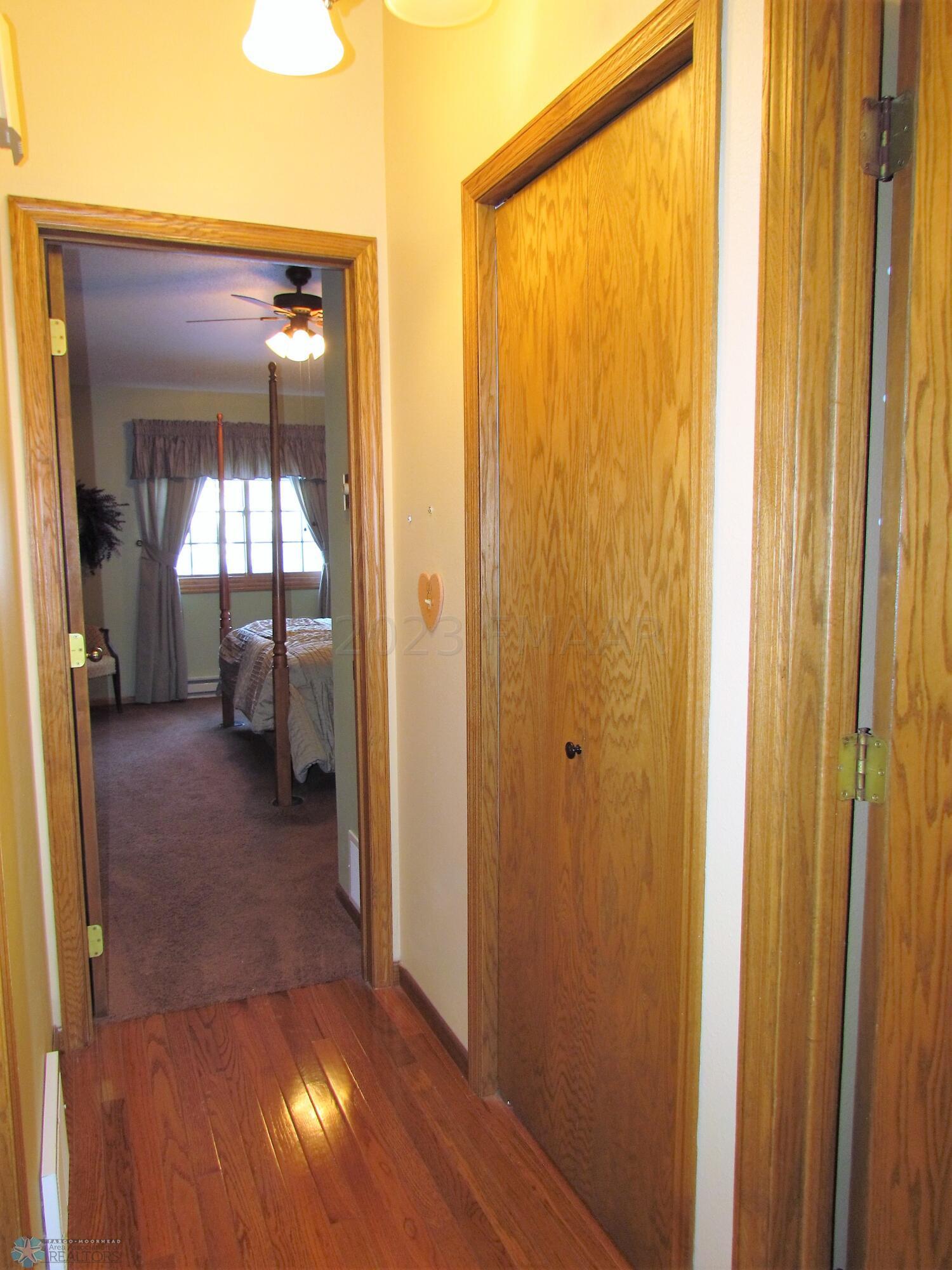 Hall to Master w/Linen