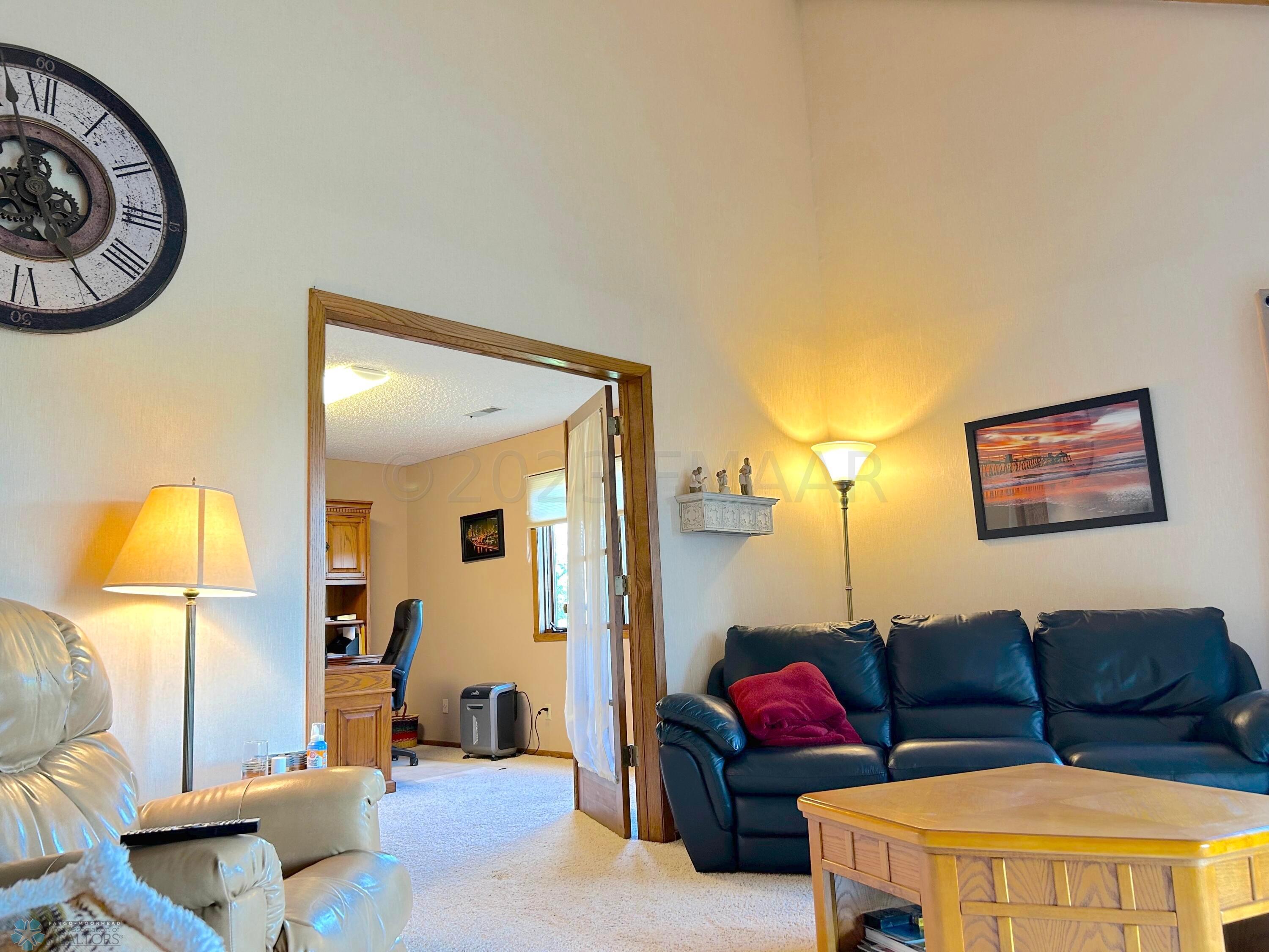 Living room and Den