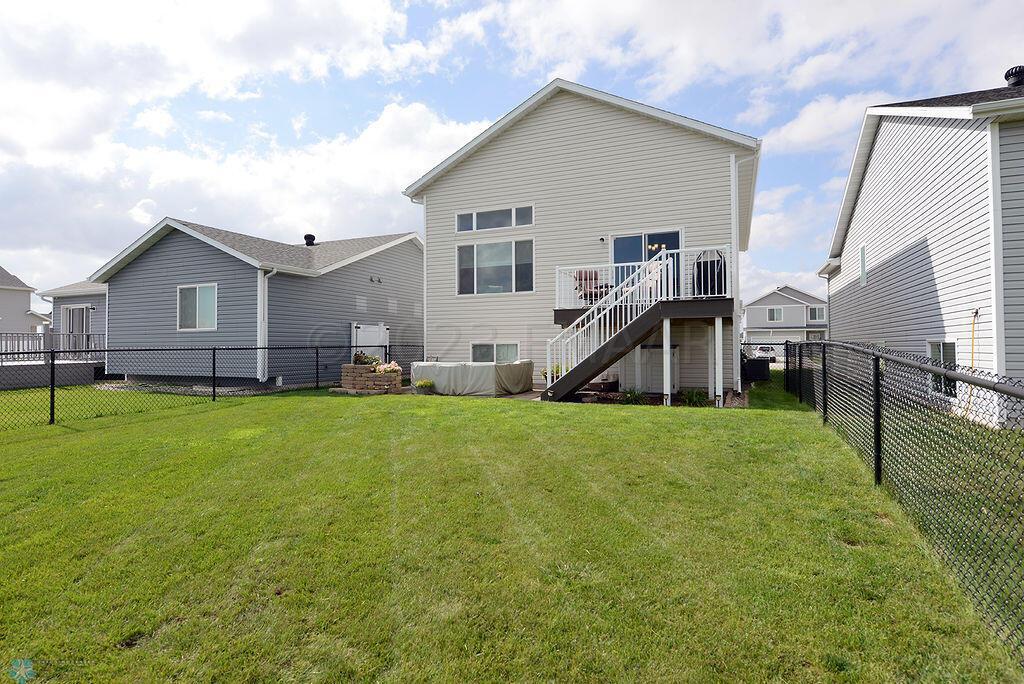 Beautiful Fenced Yard