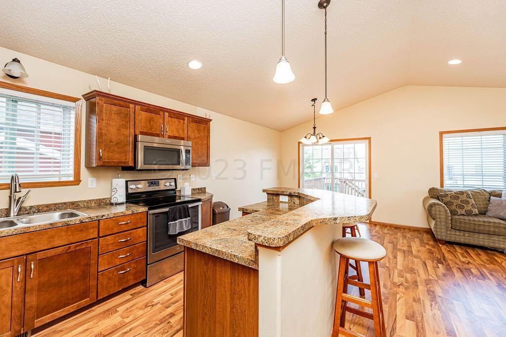 Kitchen to Dining, LR