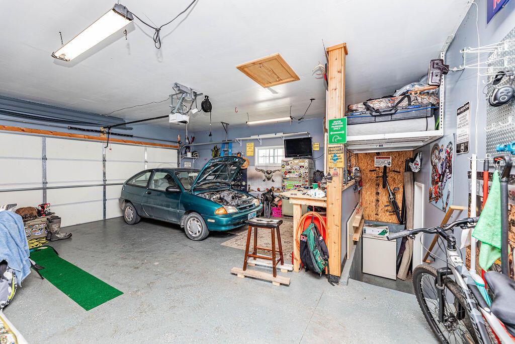 Garage & Lower Level Entry