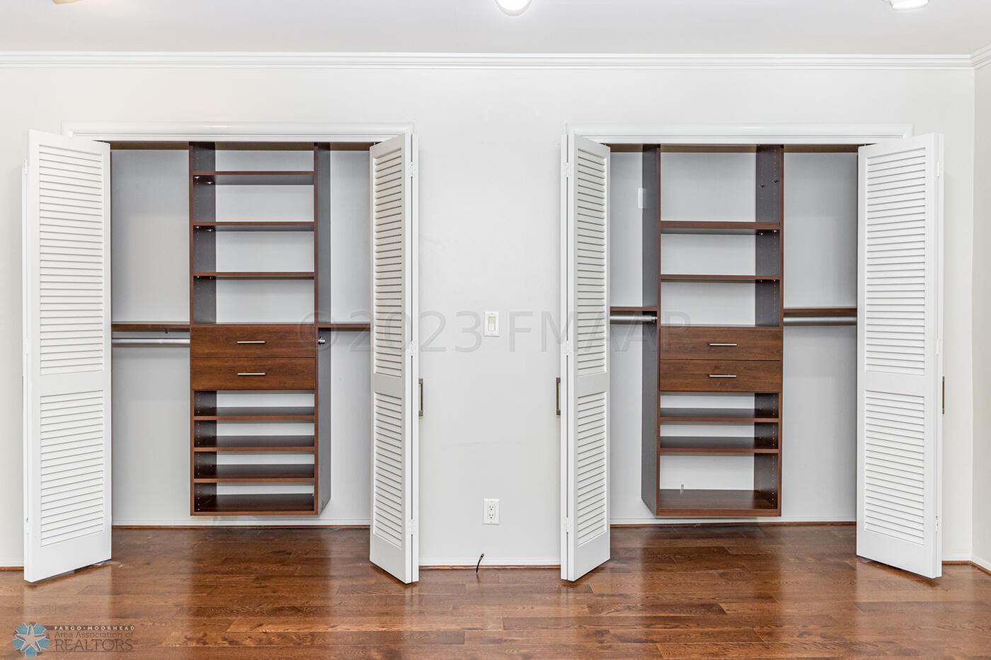 Bedroom 2 Closet Built-In's