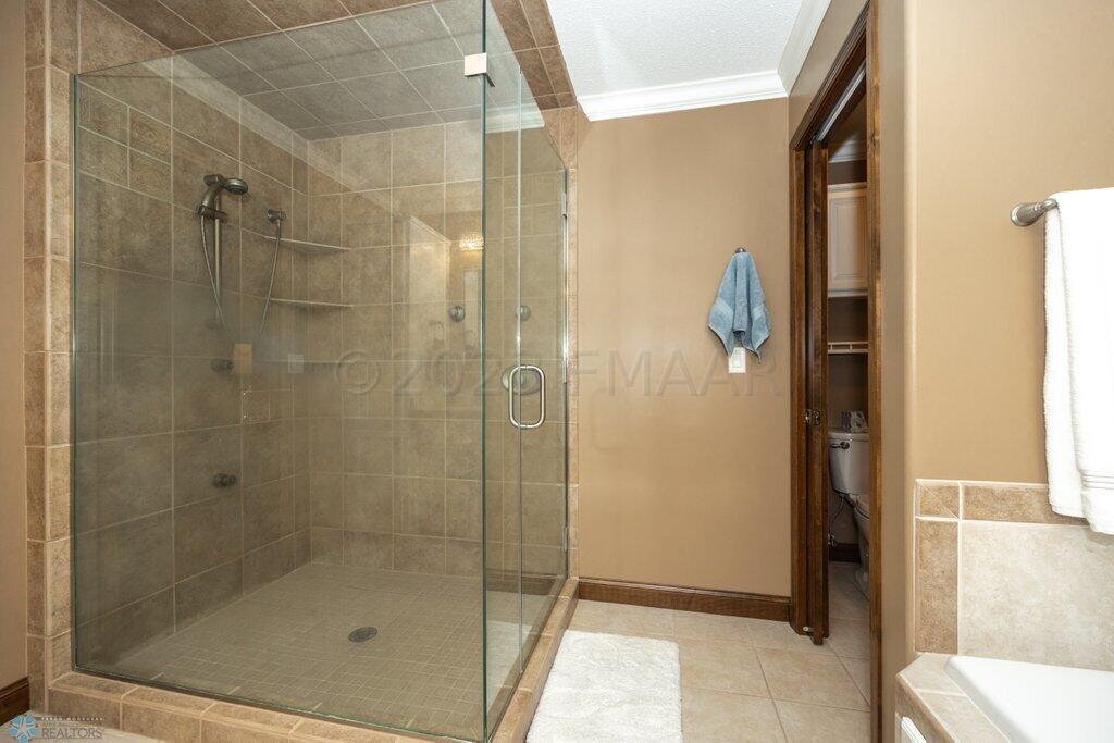 Glass Shower with Body Jets